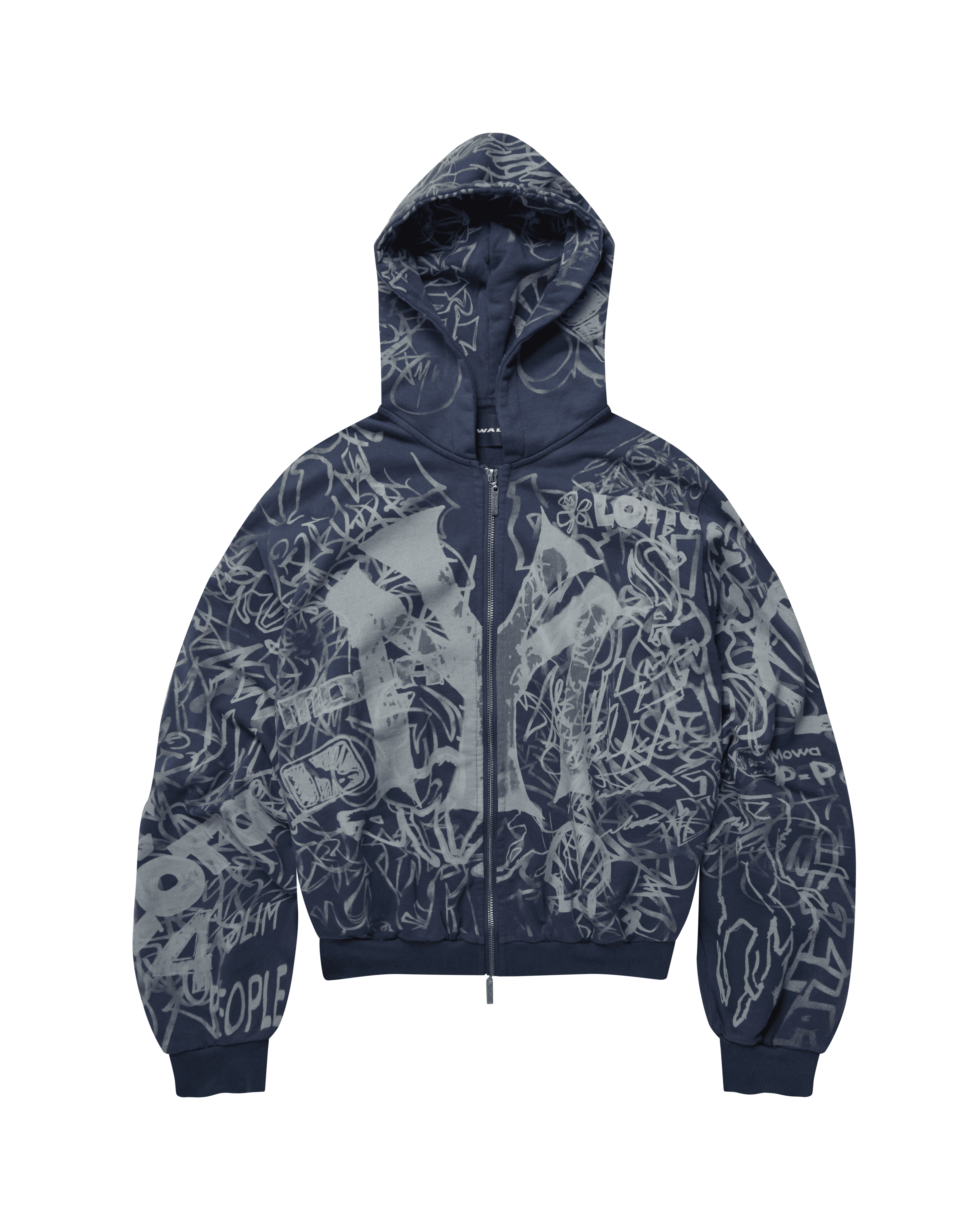 GRAFFITI TRACK TOP NAVY - Image 1