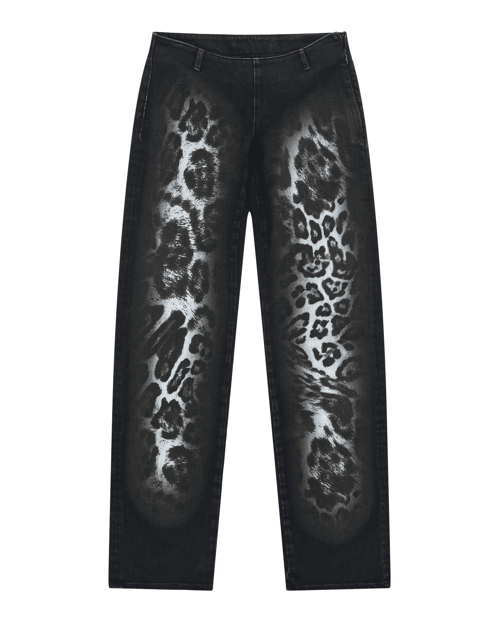 CHEETAH JEAN BLACK - Image 1