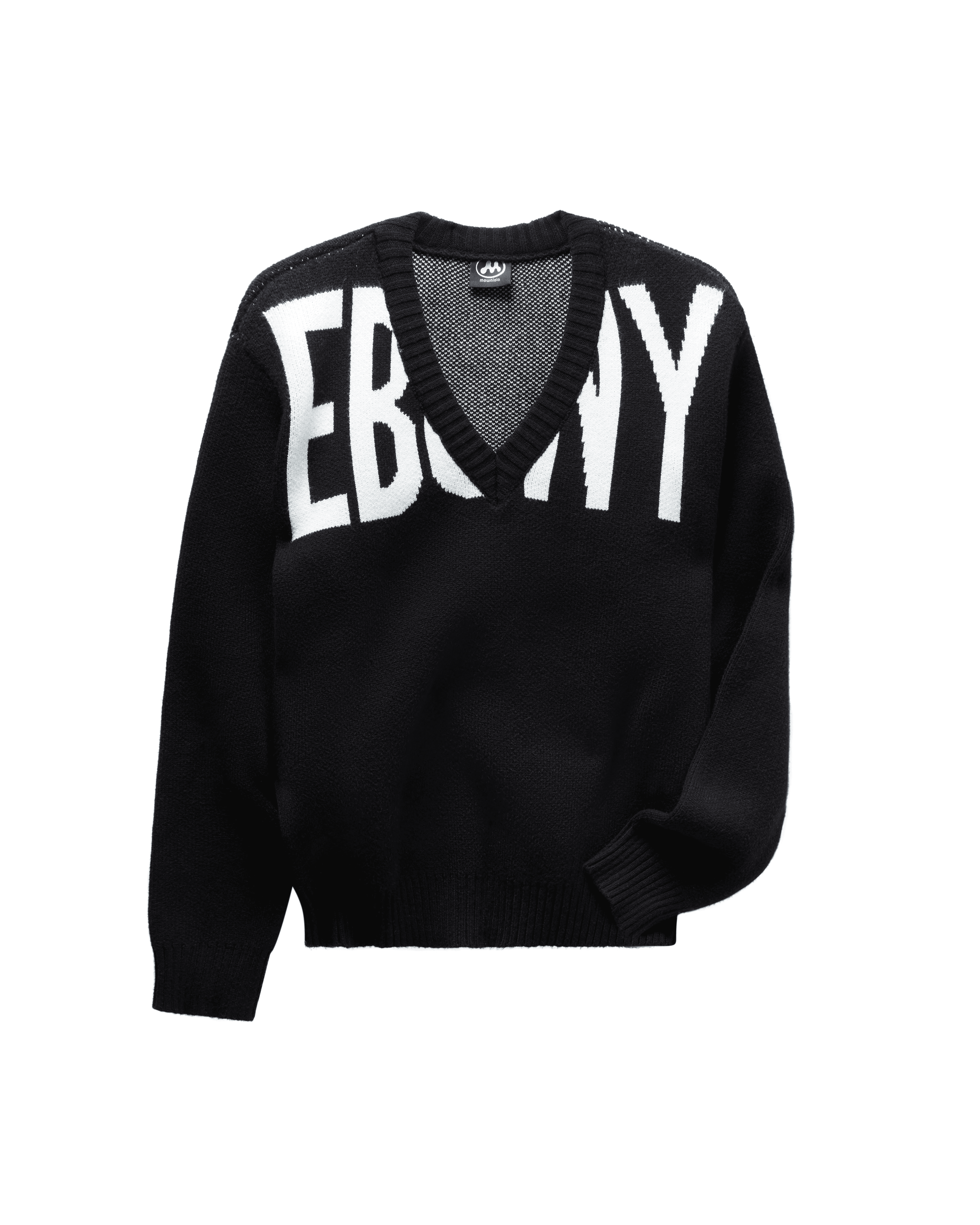EBONY RELAXED JUMPER BLACK - Image 1