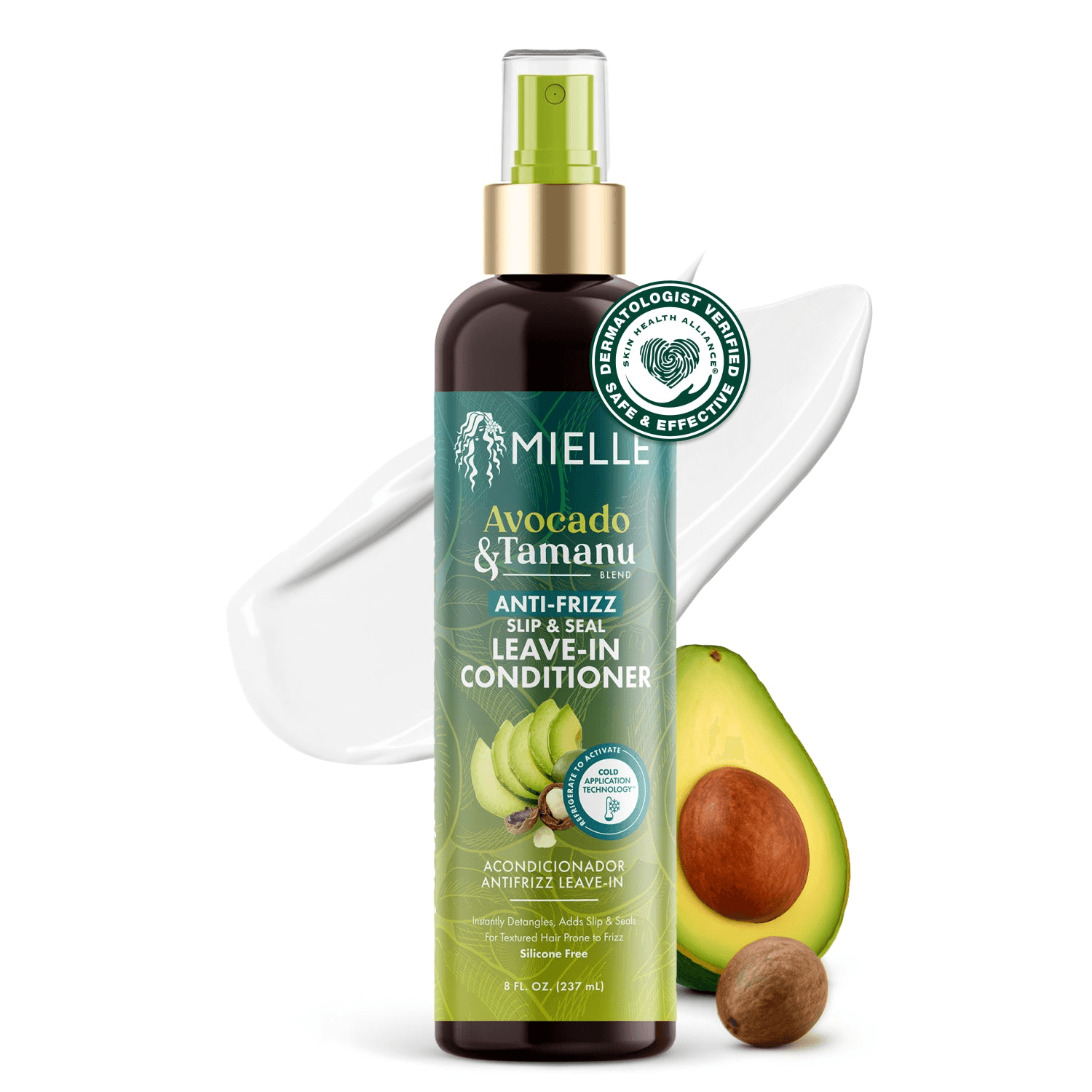 Avocado & Tamanu Anti-Frizz Slip & Seal Leave-In Conditioner - Image 1