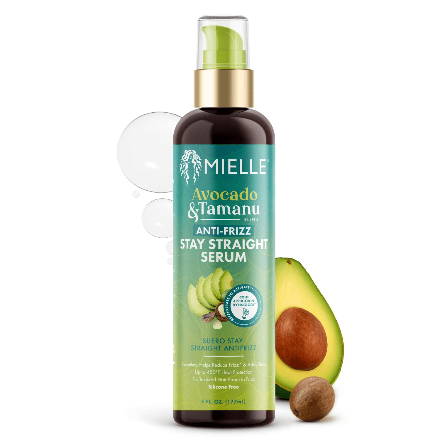 Avocado & Tamanu Anti-Frizz Stay Straight Serum - Image 1