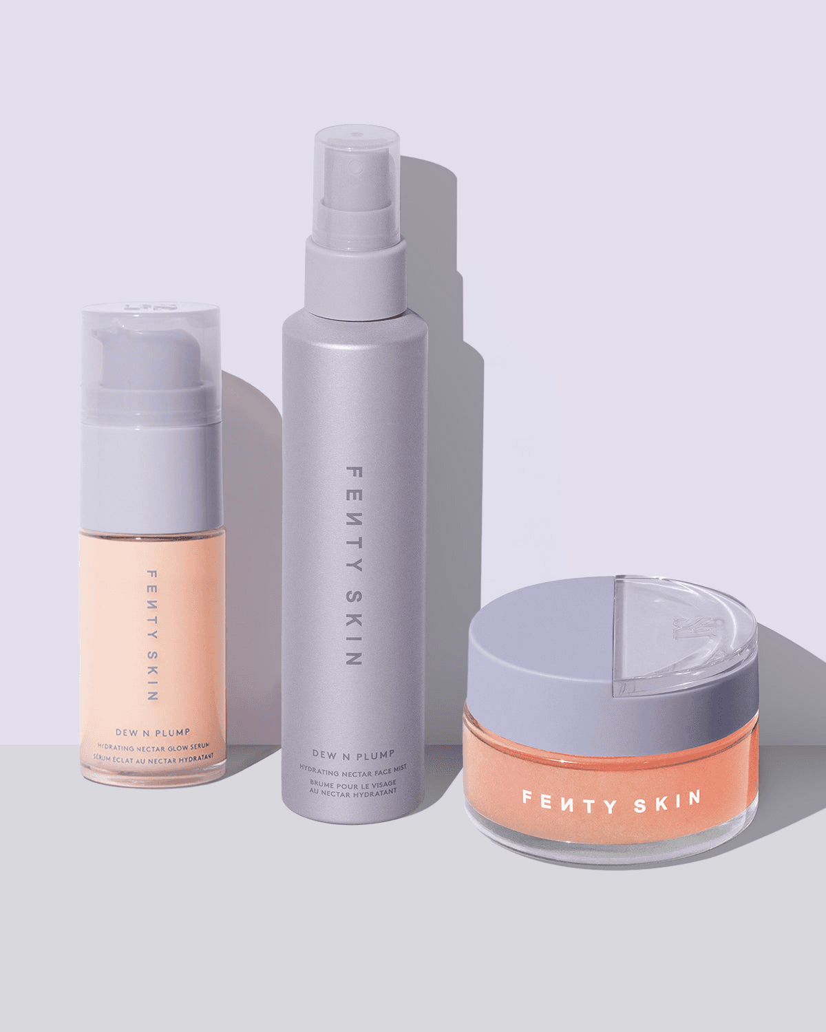 Dew N Plump Trio: Dew N Plump Face Mist, Serum + Slushie Mask - Image 1