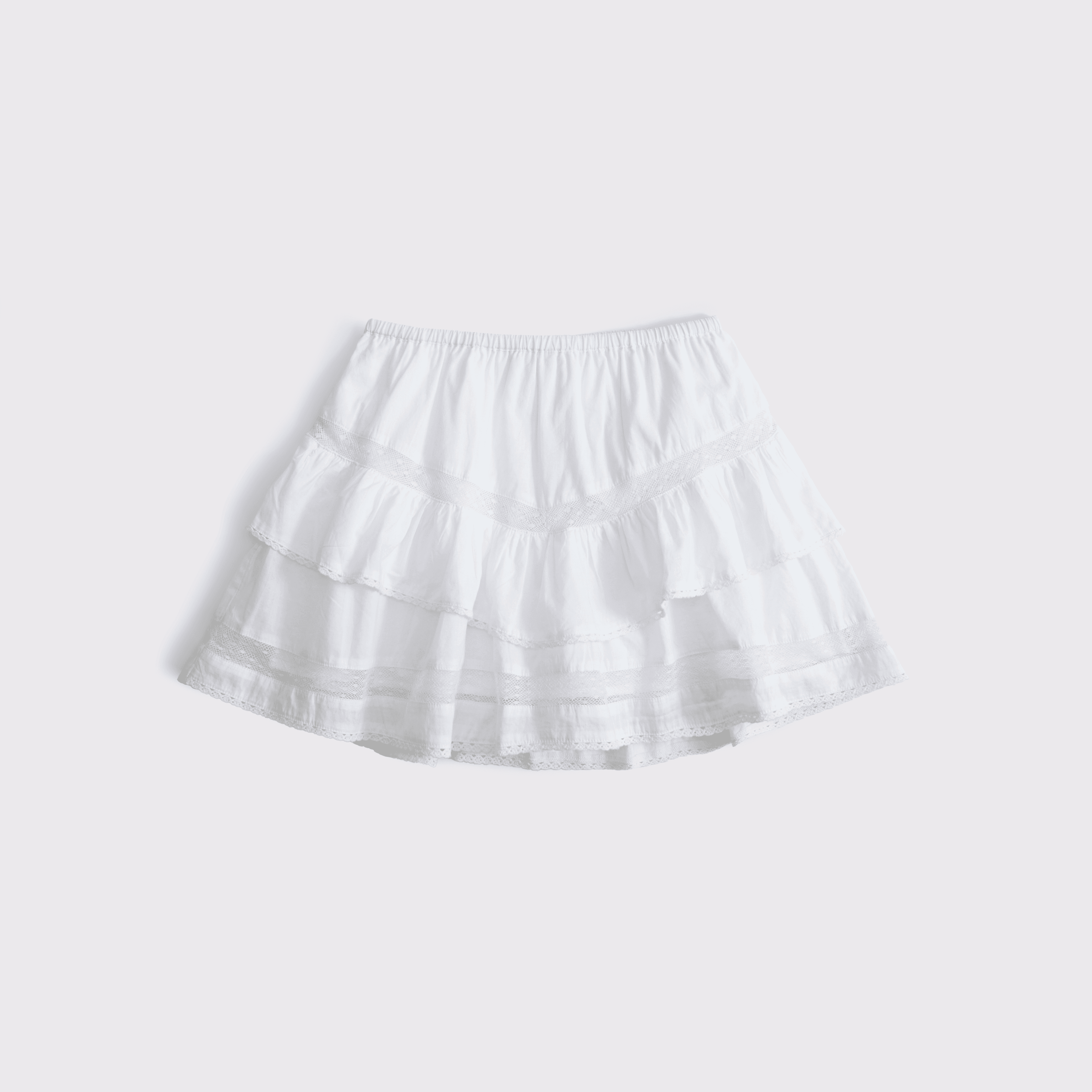 High Rise Drop-Waist Mini Skort - Image 1