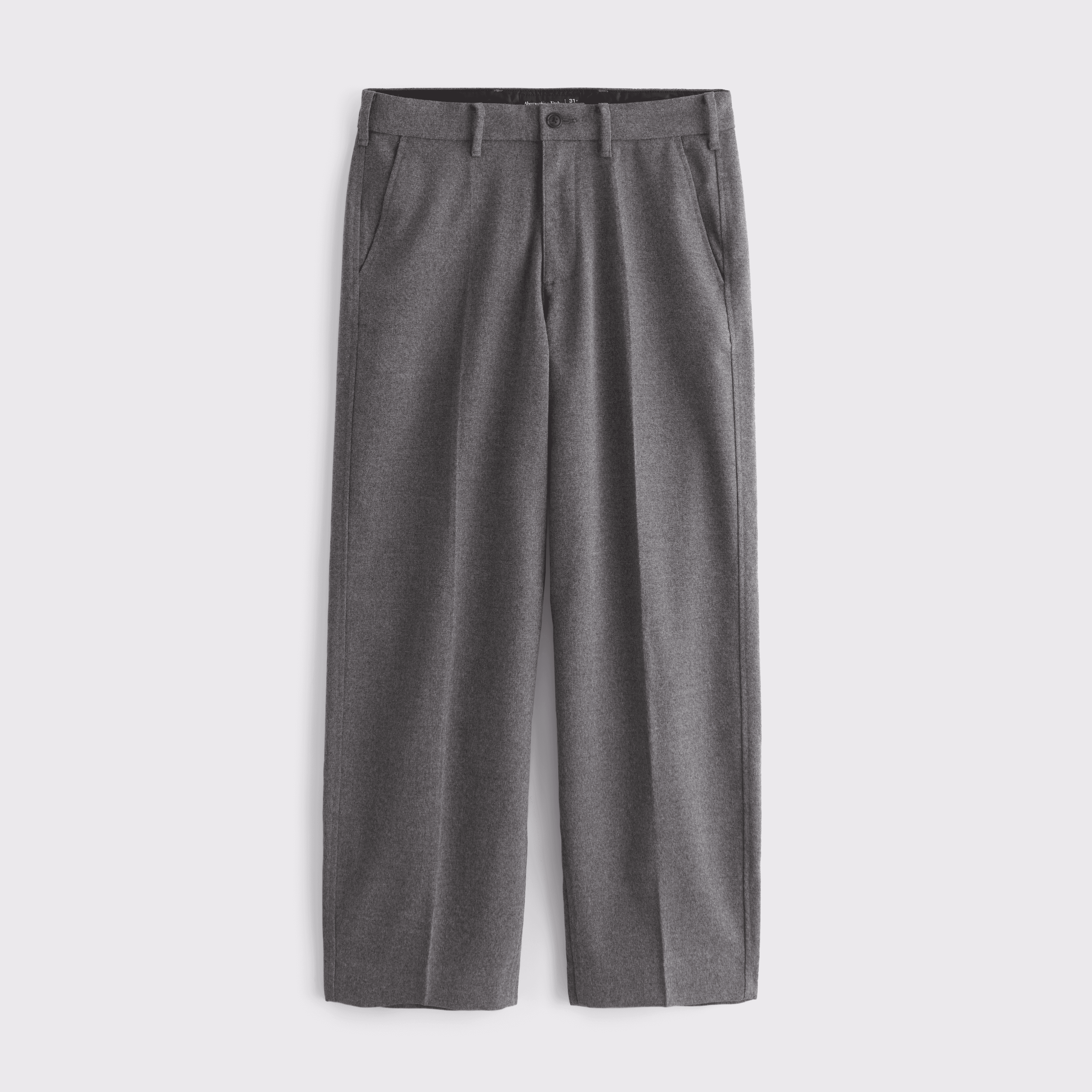 Brushed Woven Baggy Trouser - Image 1