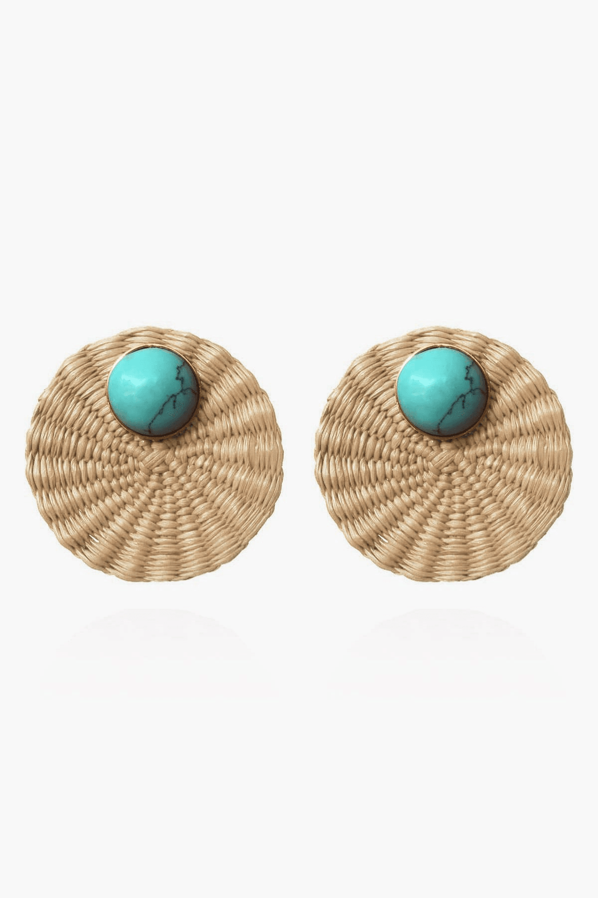 Iraca Turquoise Studs - Image 1