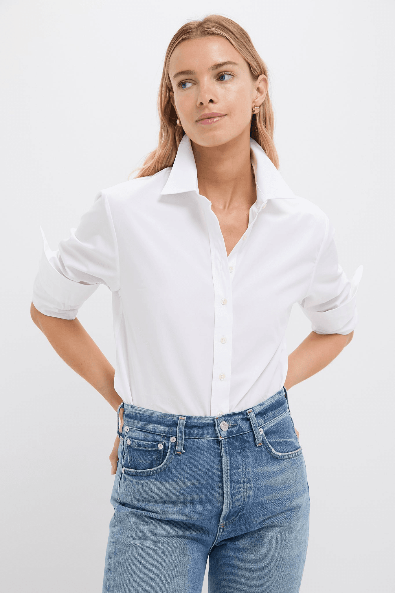 Poplin Boyfriend Shirt - Image 1