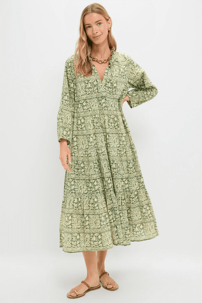 Long Sleeve Salty Paloma Caftan - Image 1