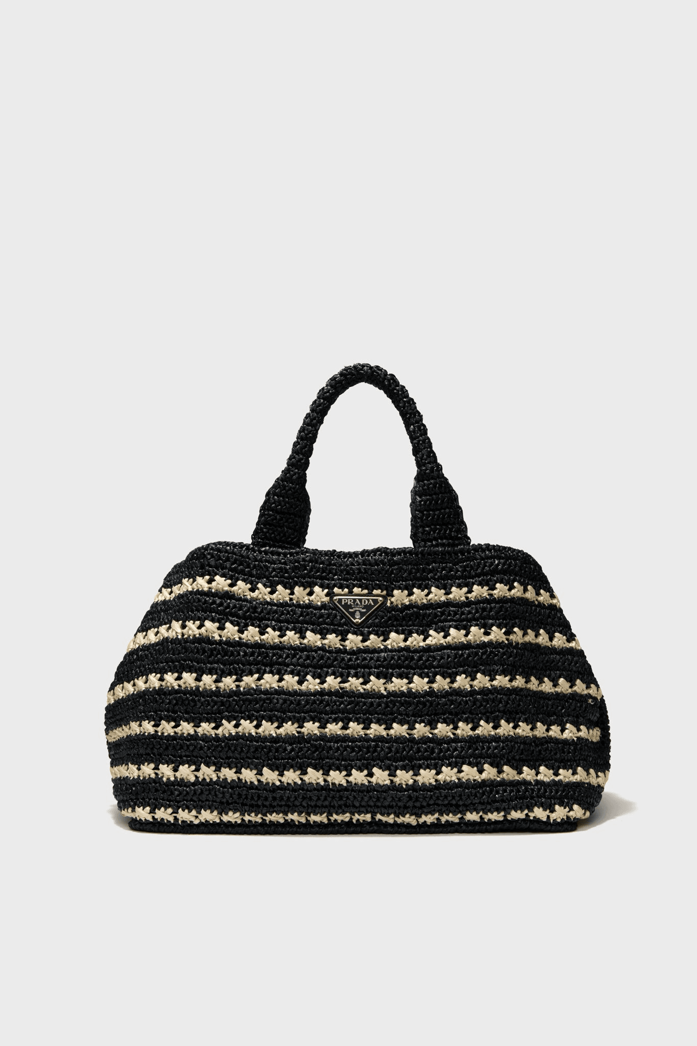 PRADA Raffia Canapa Tote - Image 1