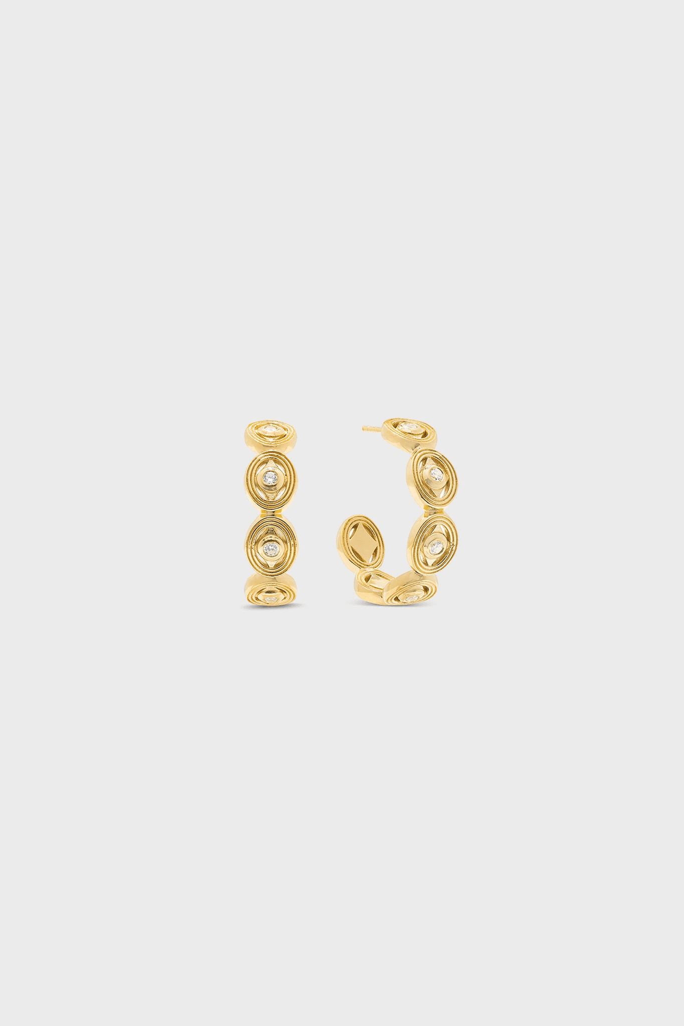 Monique Hoop Earrings - Image 1