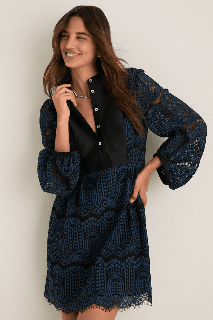 Lace Calliope Mini Dress - Image 1