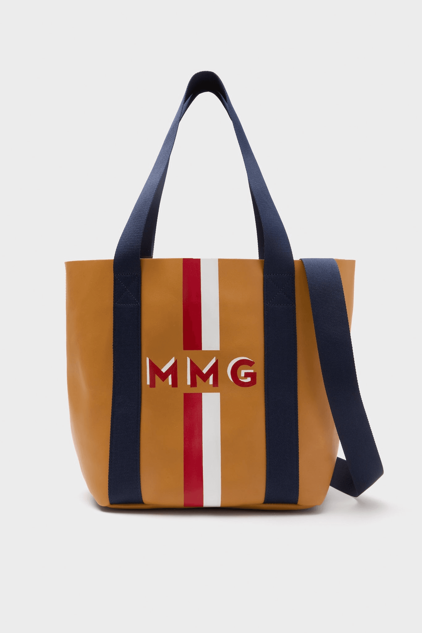 Baby Daddy Tote with Red Monogram - Image 1