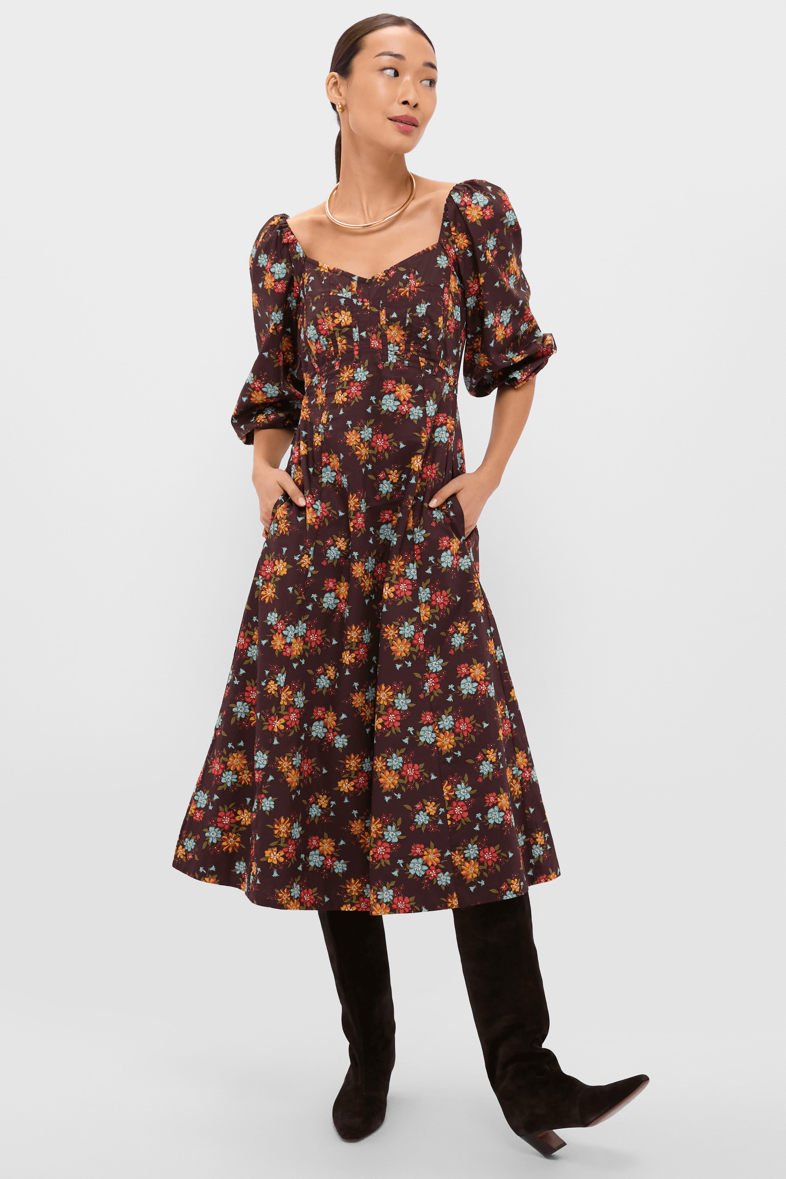 Carlotta Midi Dress - Image 1