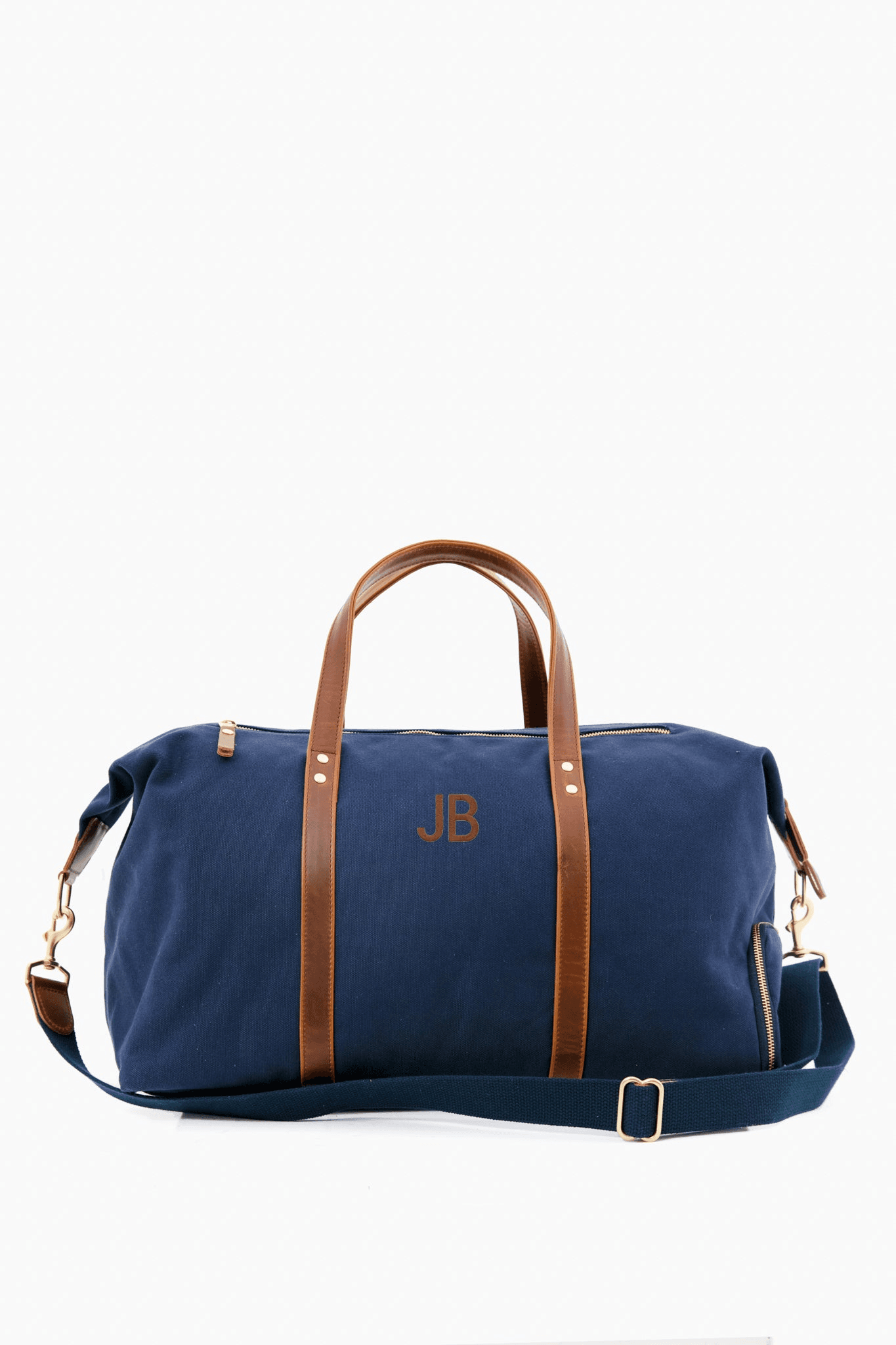 Navy Canvas Heritage Weekender Duffel - Image 1