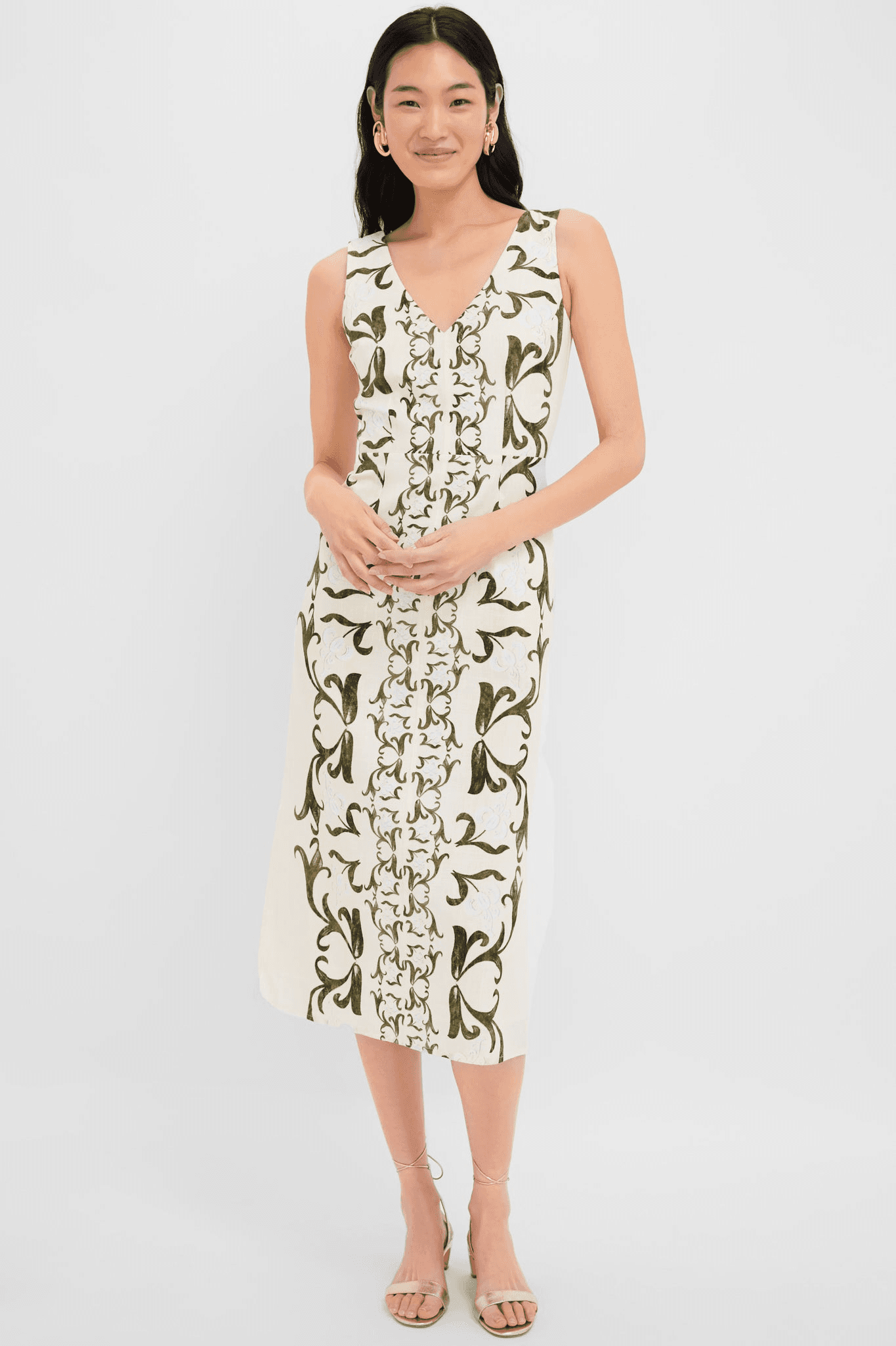 Detail Asher Midi Dress - Image 1