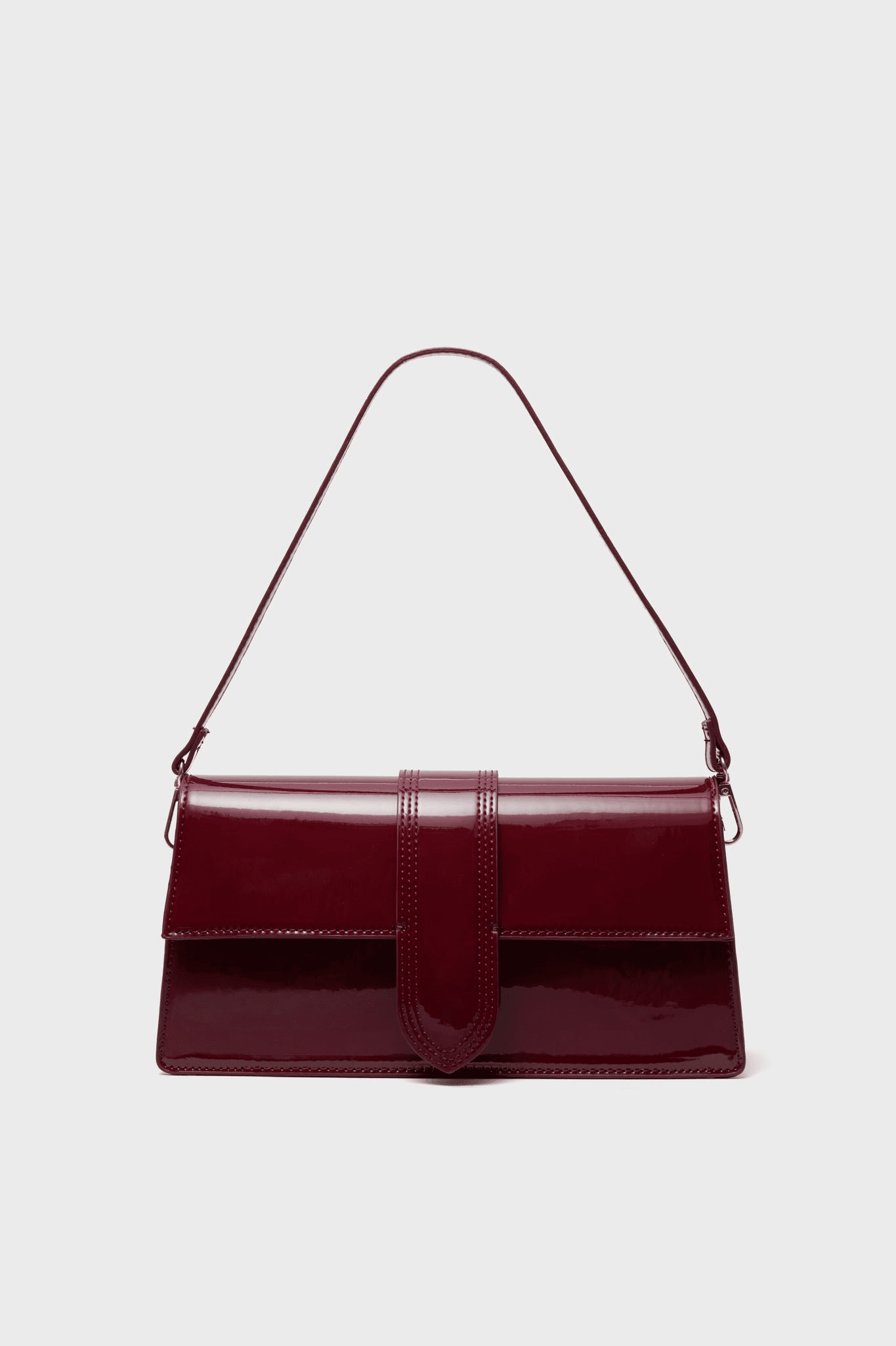 Violet Patent Bag - Image 1