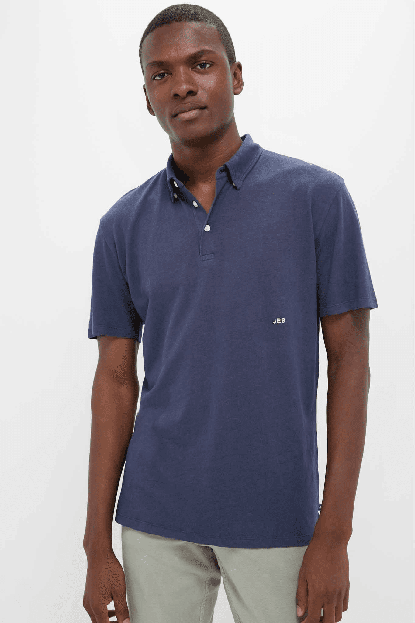 Drift Linen Polo - Image 1
