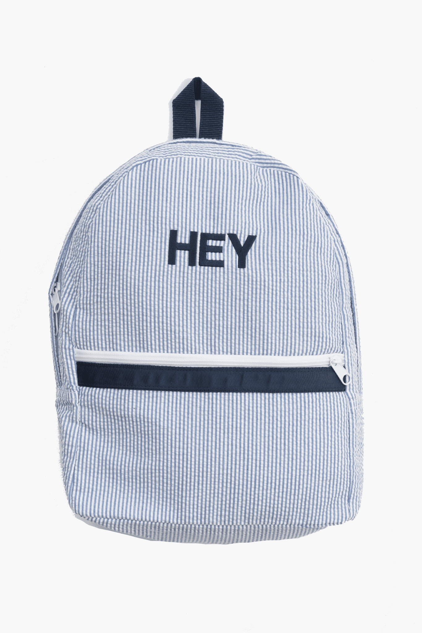 Seersucker Backpack - Image 1