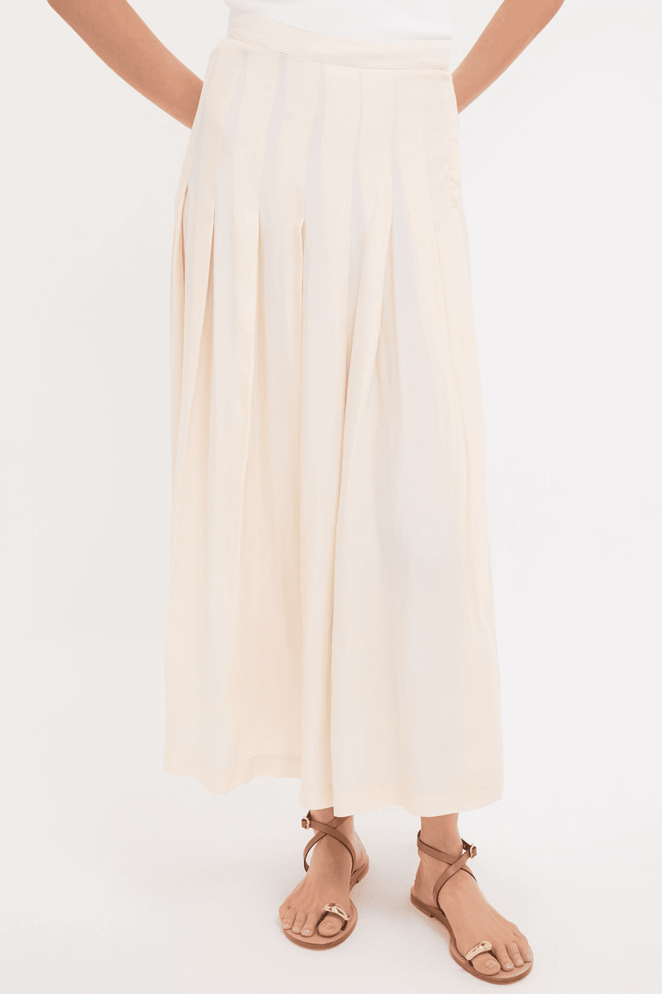 Atelier Pleated Maxi Skirt - Image 1