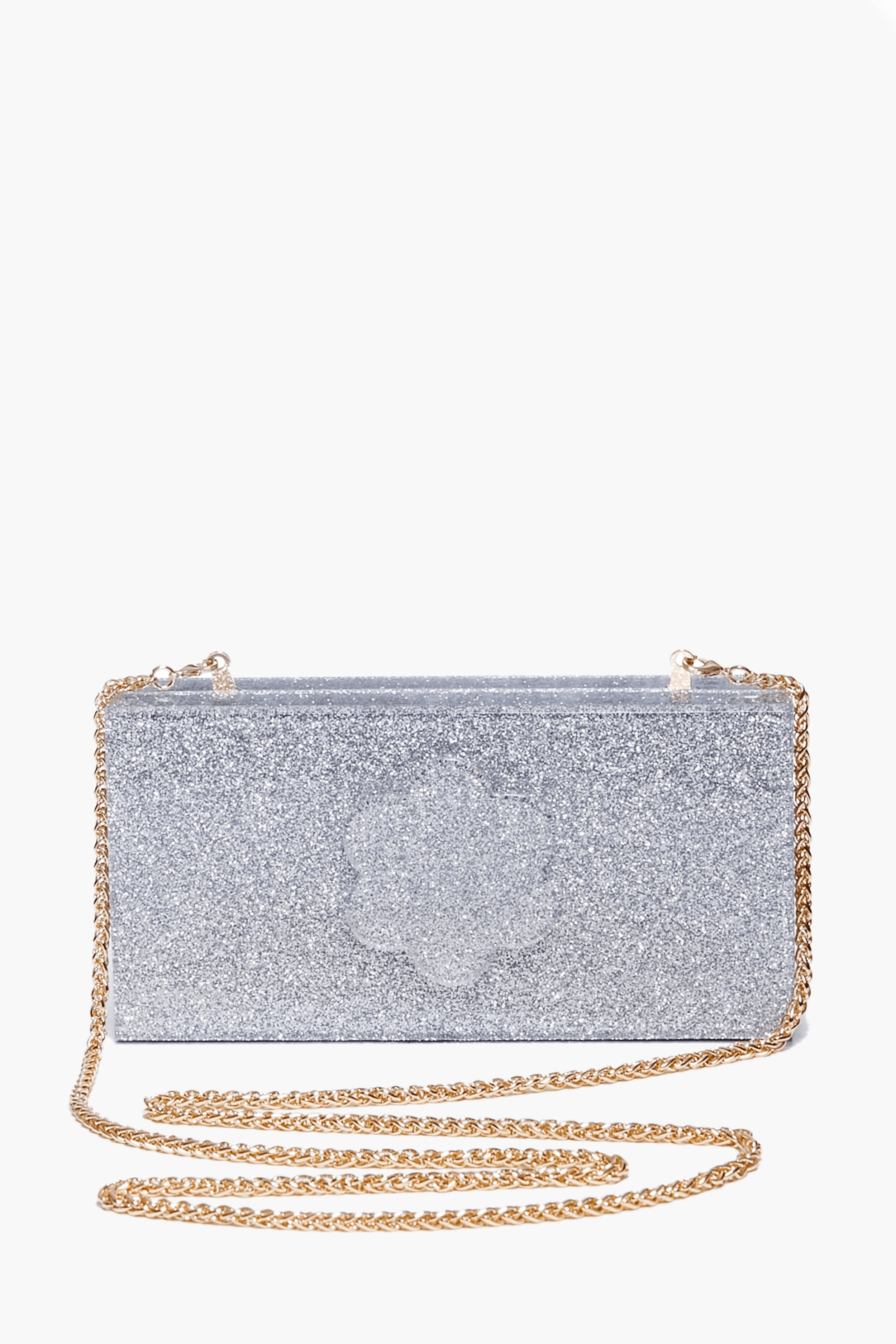 Sparkle Flower Clutch - Image 1