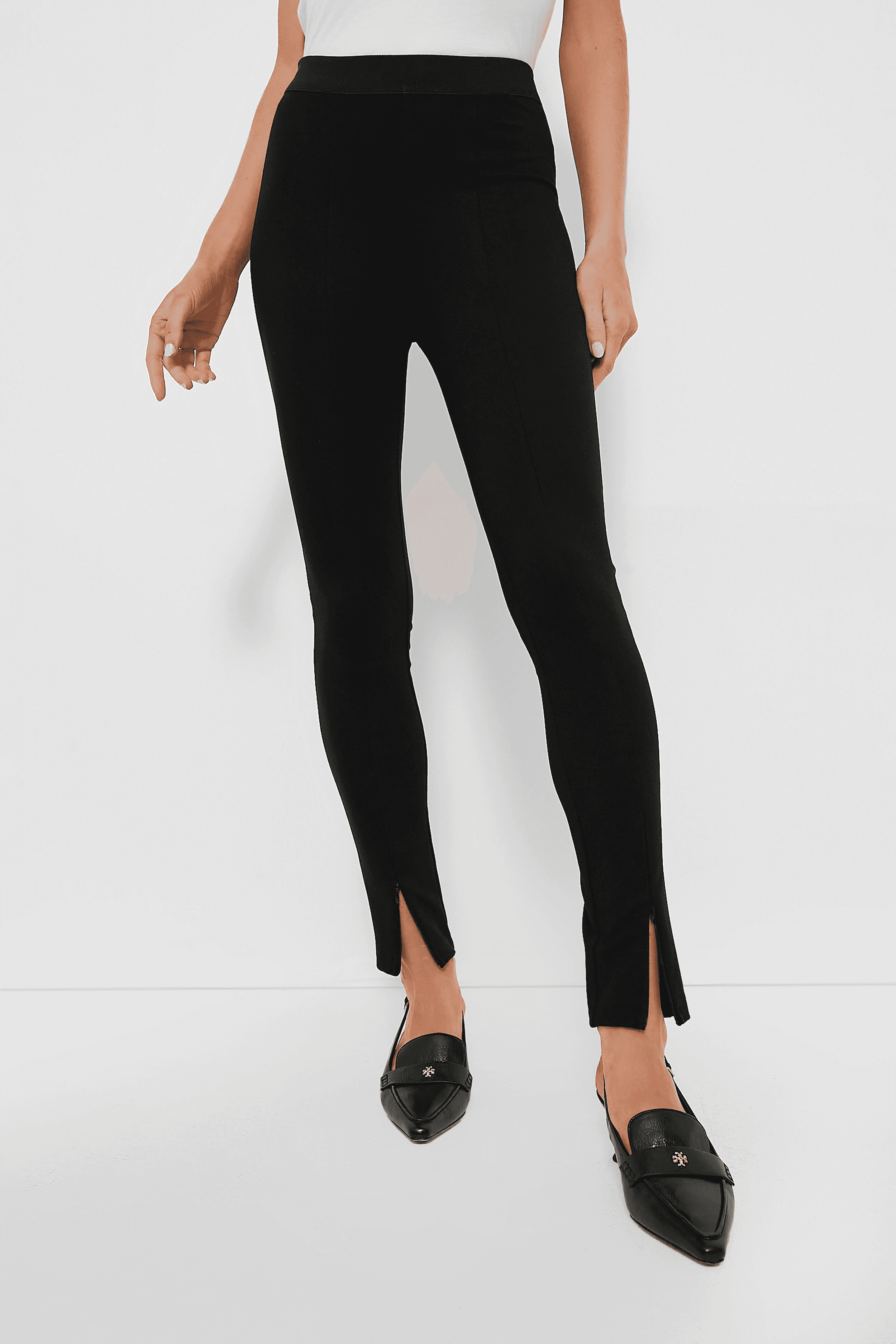 Black Zip Layering Pant - Image 1