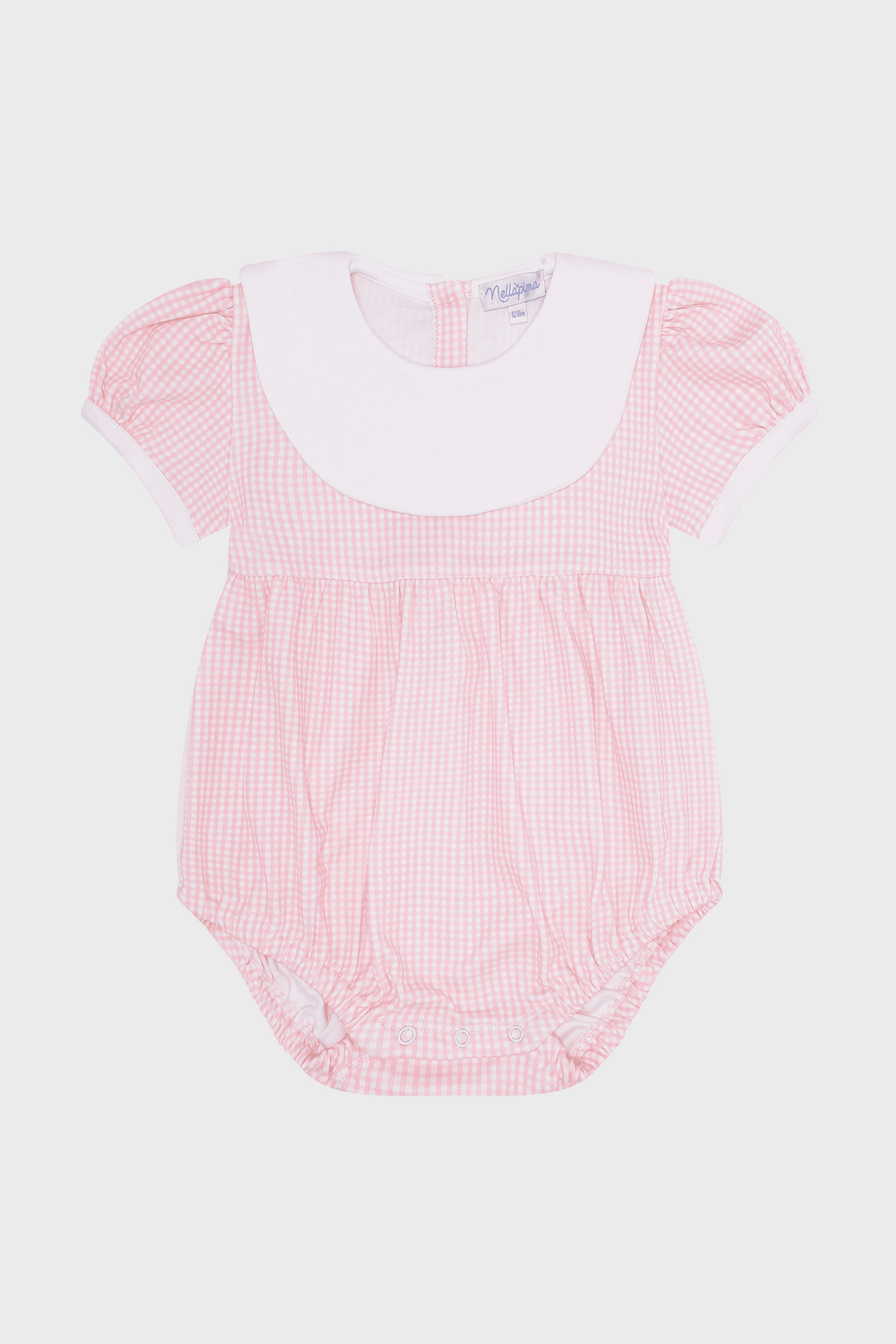 Gingham Baby Bubble - Image 1