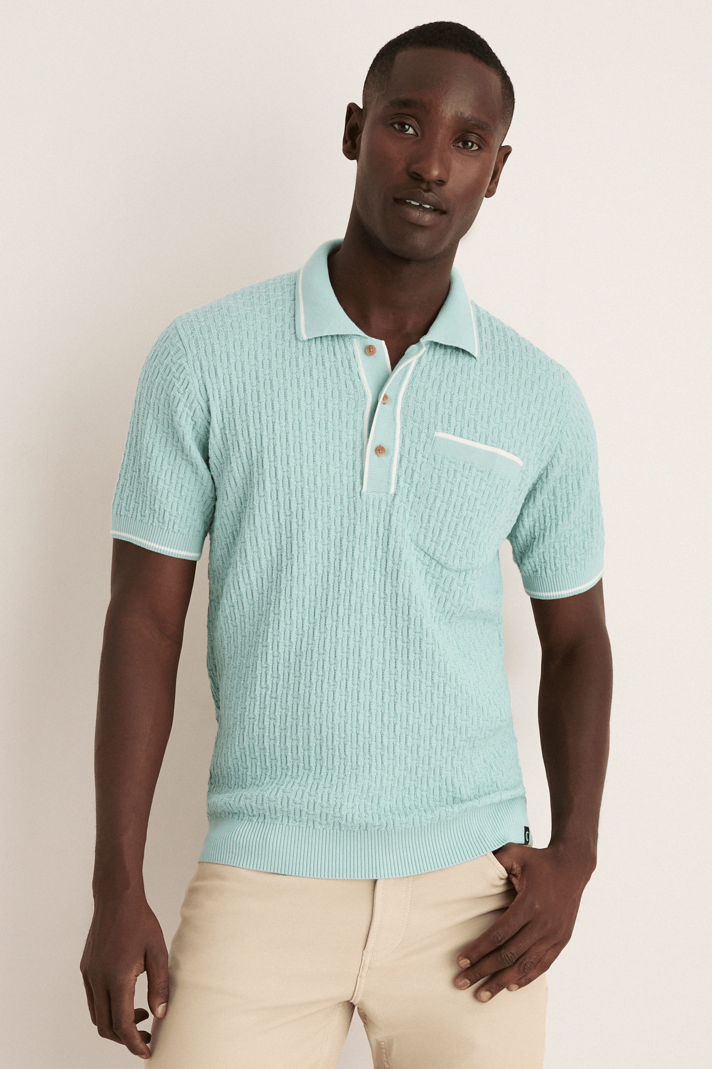 Bungalow Sweater Polo - Image 1