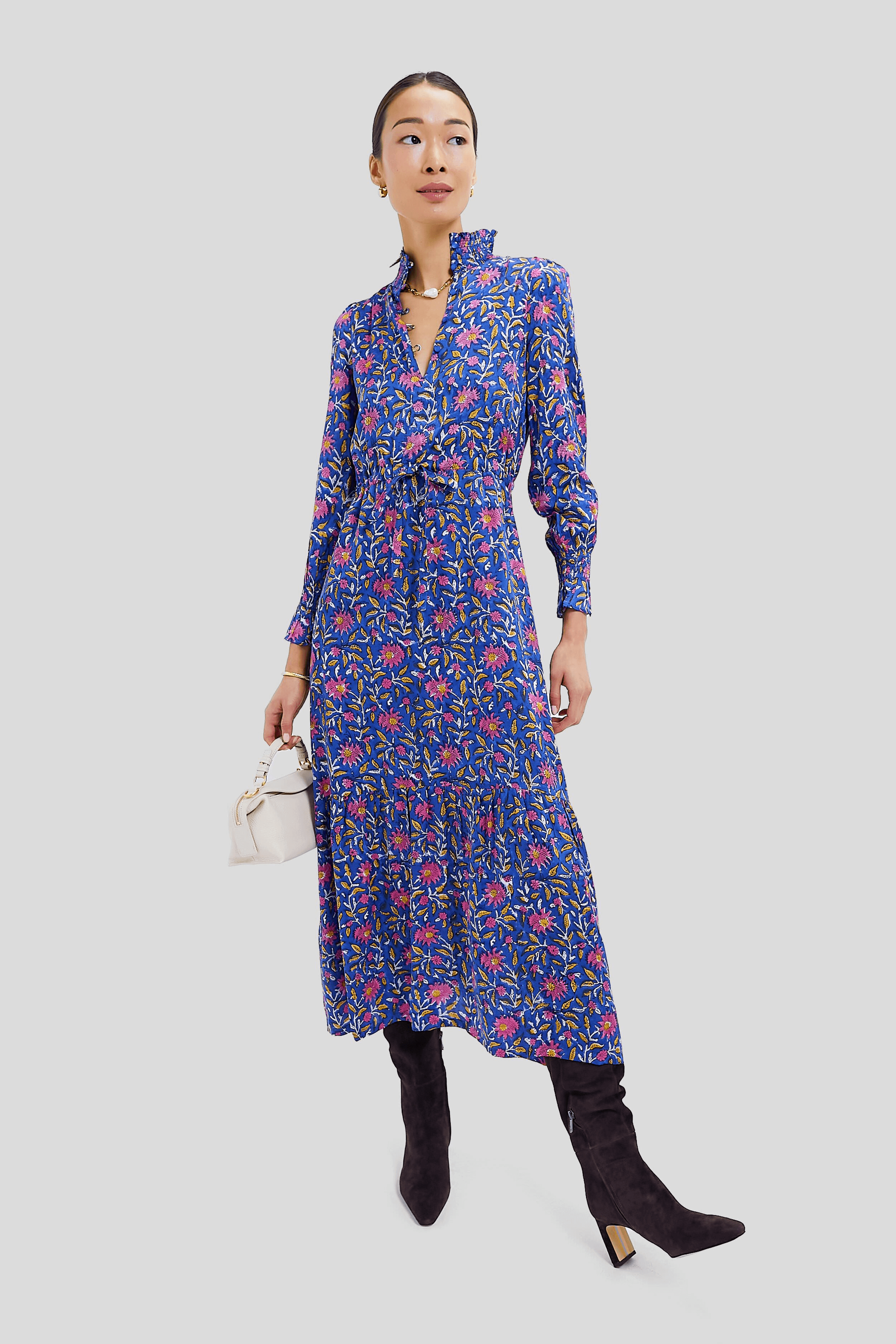 Satin Lucybella Maxi Dress 2 - Image 1