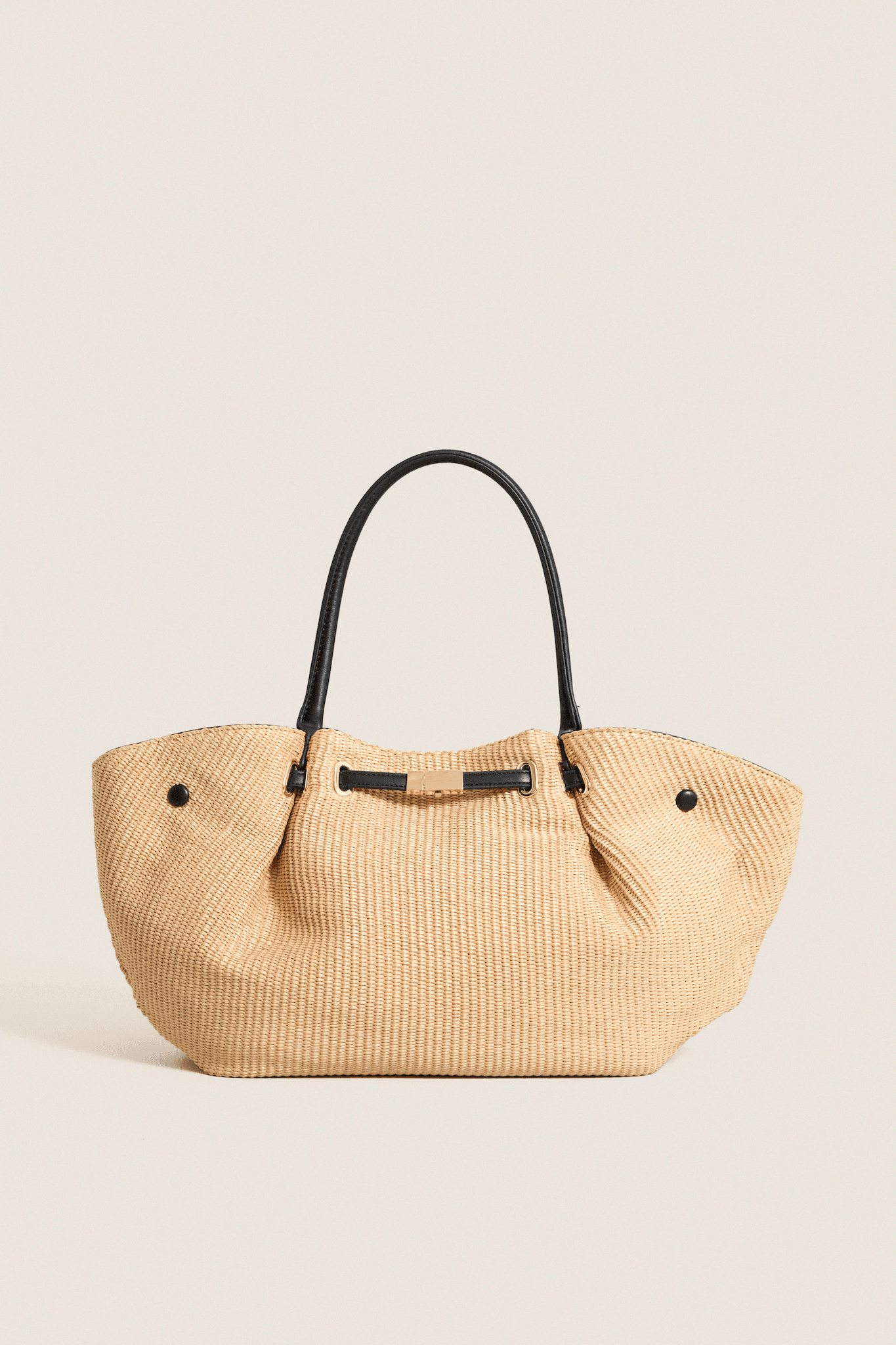 Kaia Straw Tote - Image 1