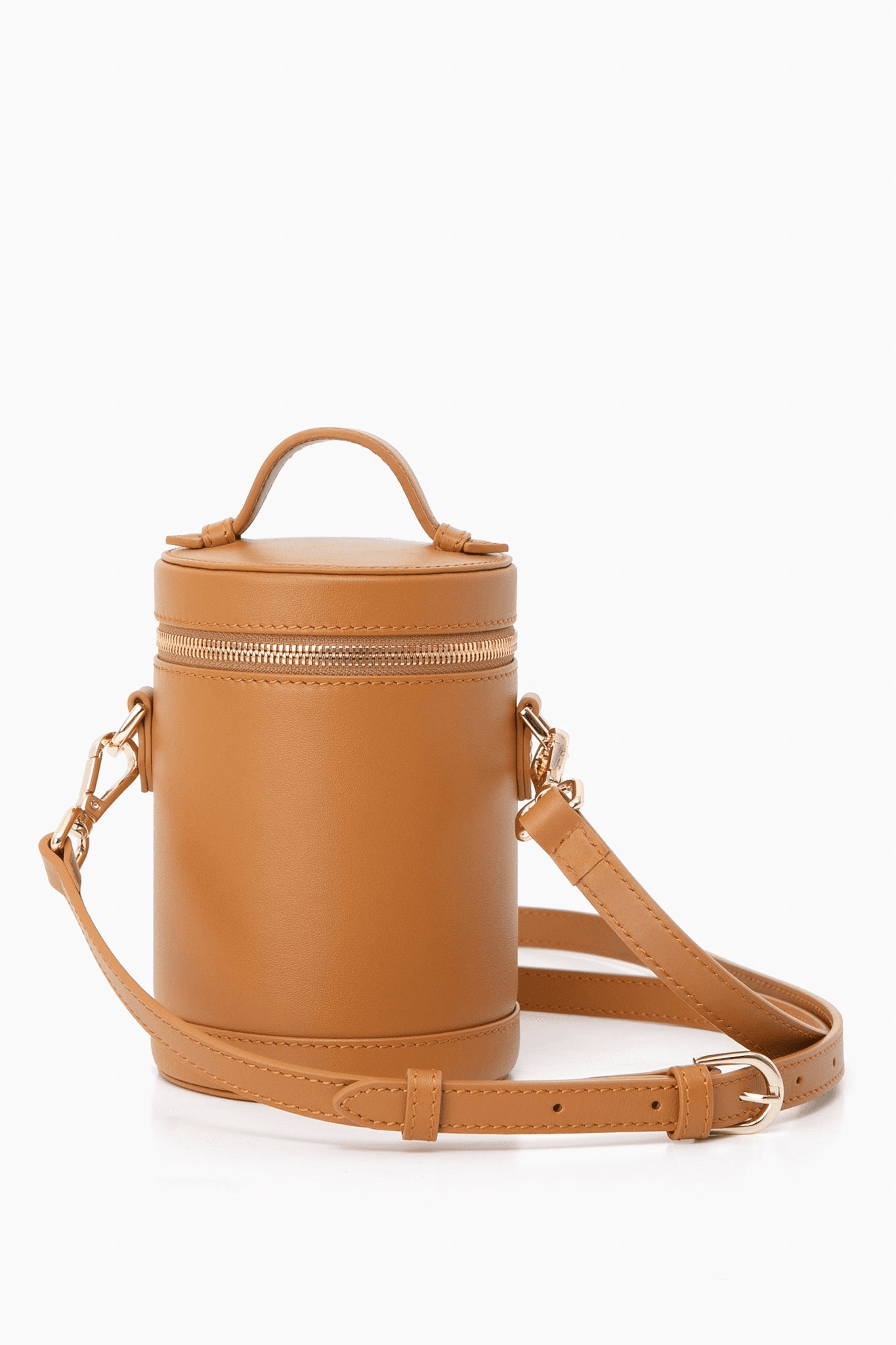 Leather Crossbody Capsule Bag - Image 1