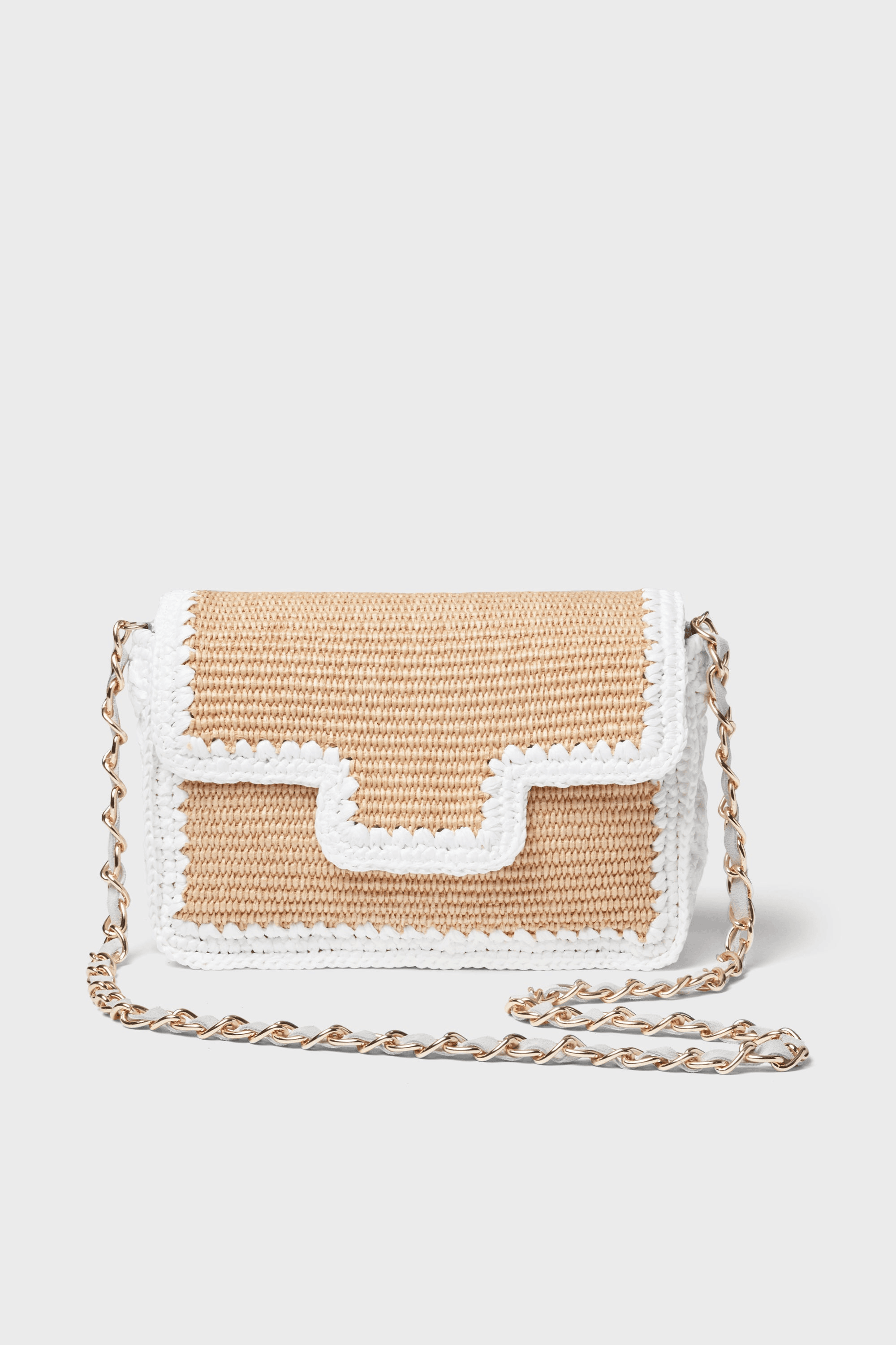 Woven Shoulder Bag - Image 1