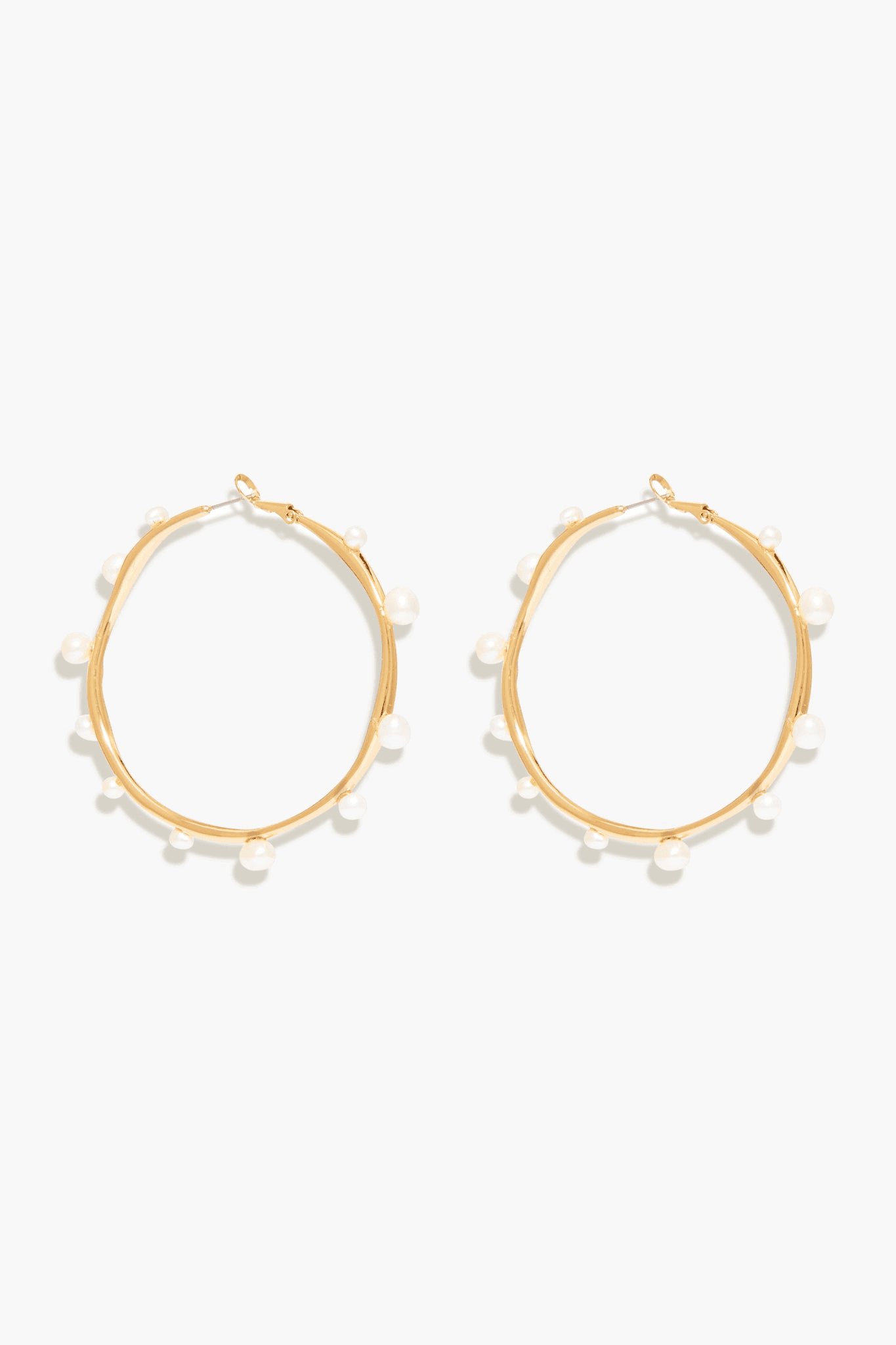 Isla Pearl Hoop - Image 1