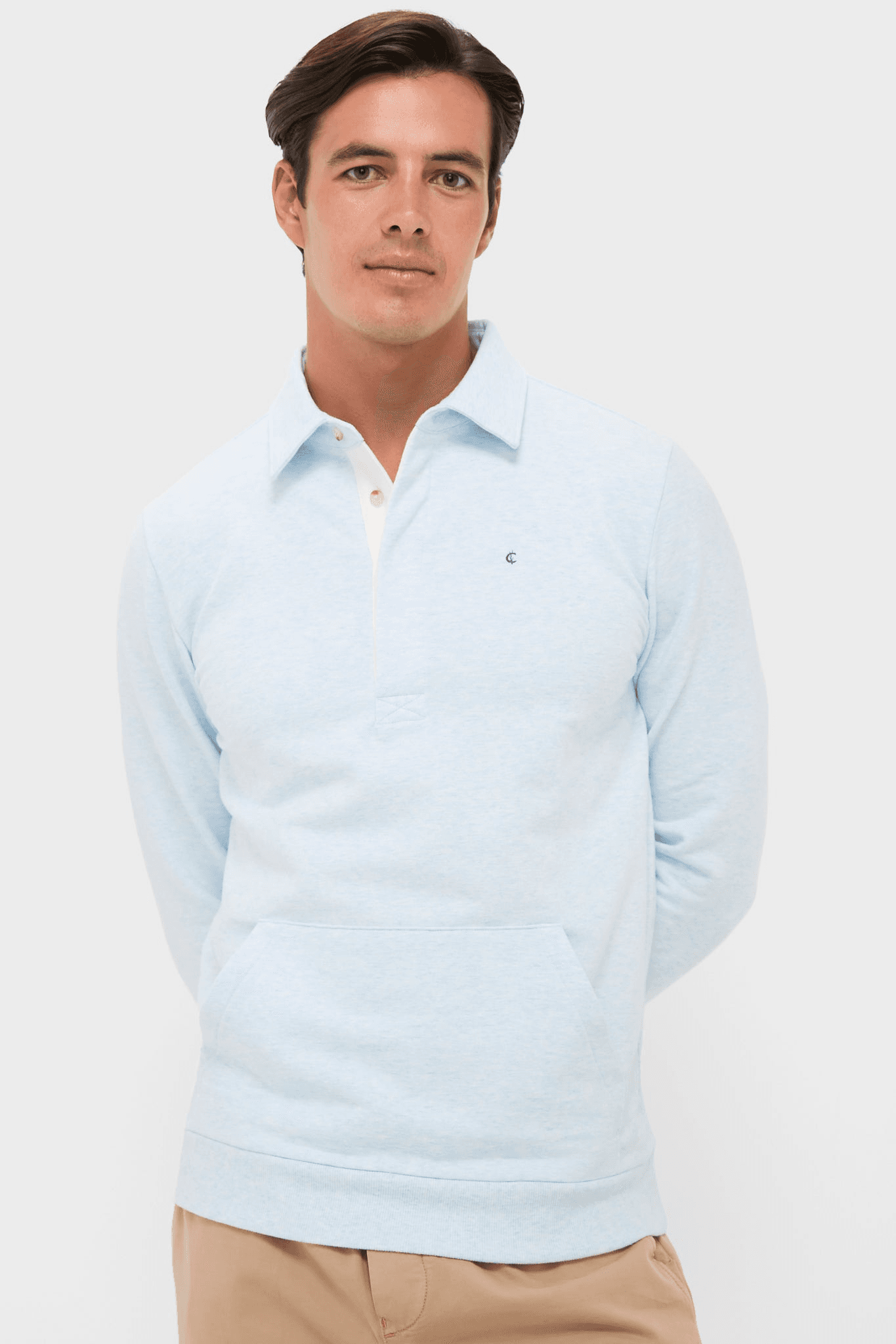 Collared Sweatshirt - Image 1