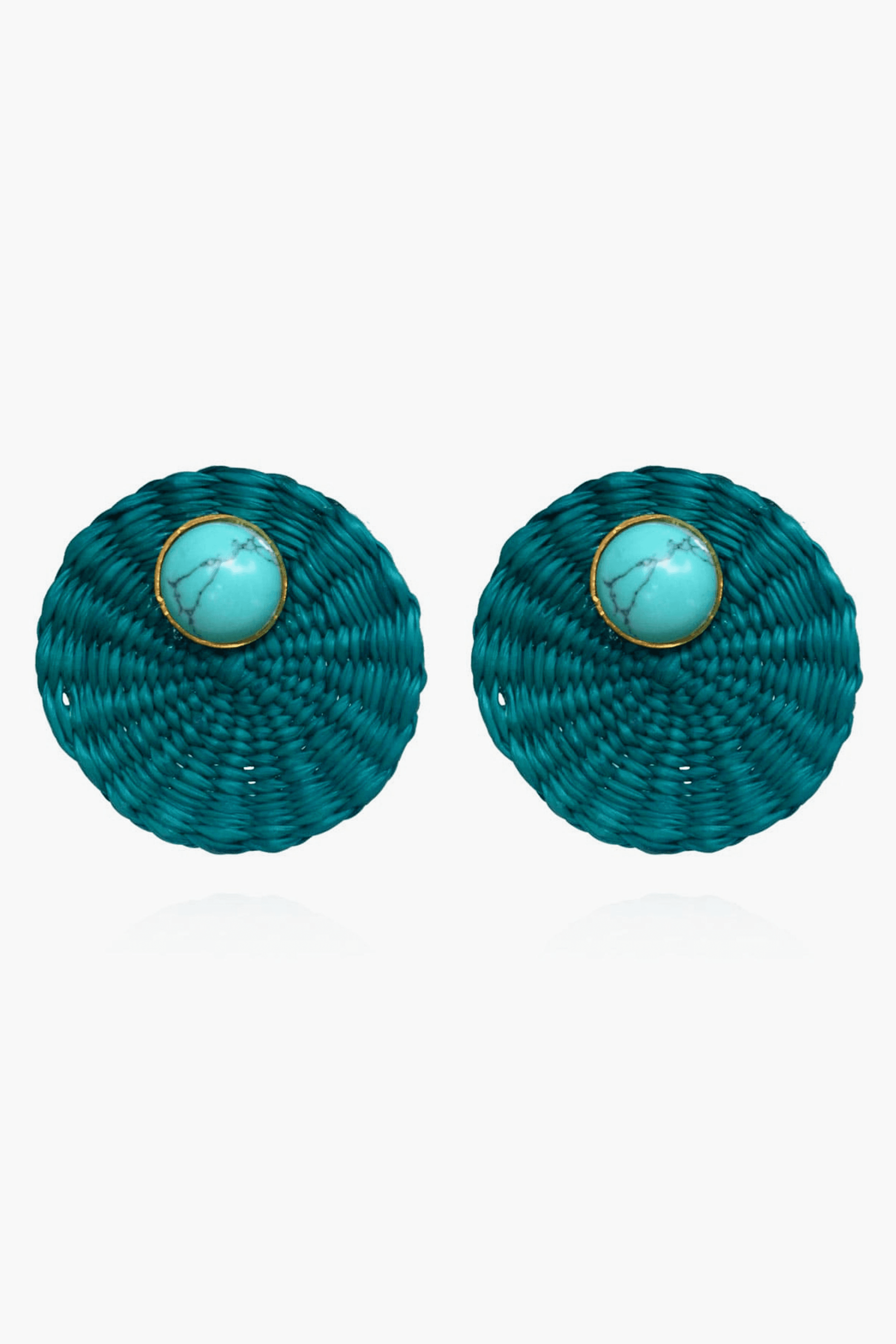 Iraca Turquoise Studs - Image 1