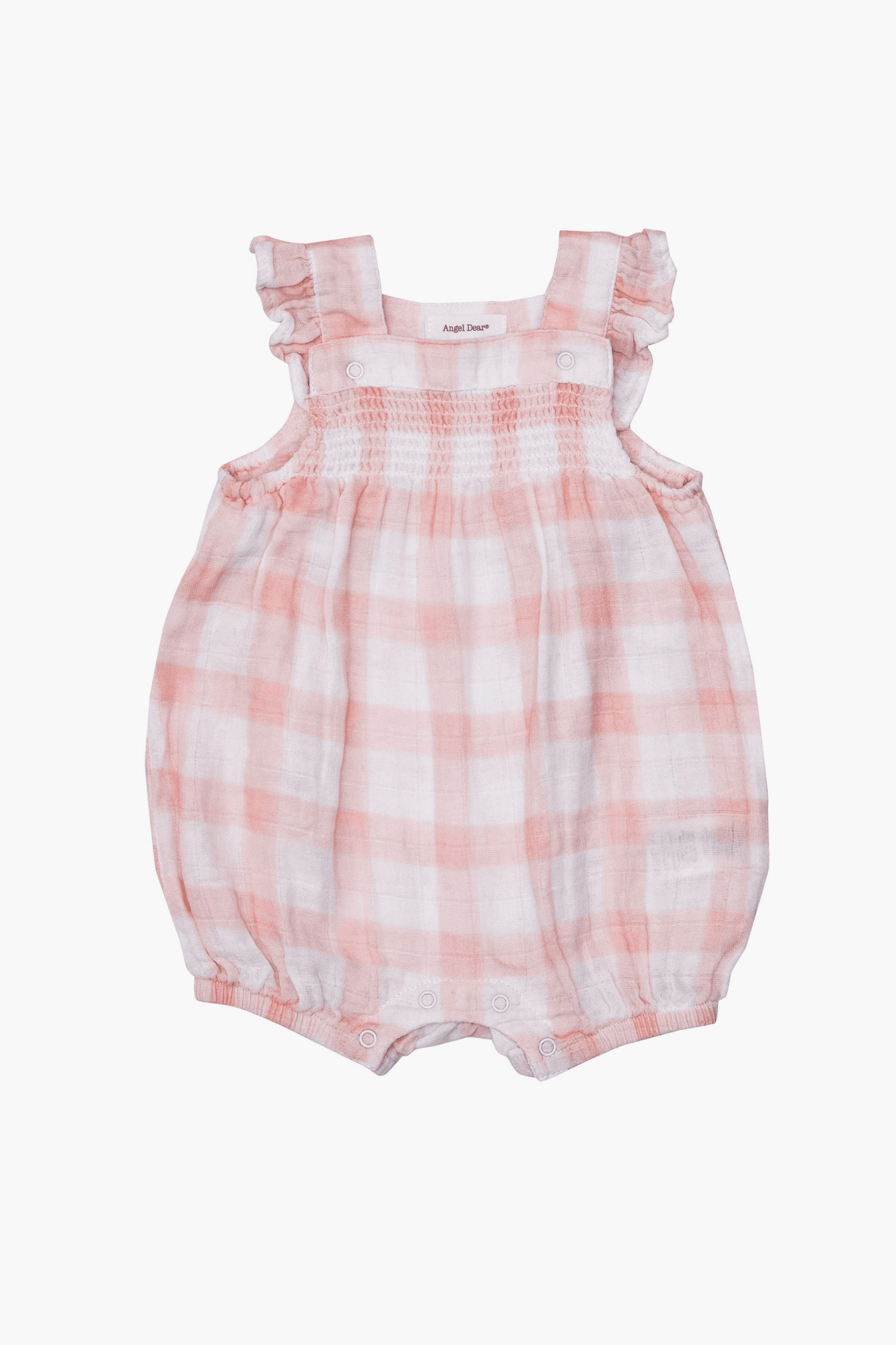 Smocked Front Overall Shortie - Image 1
