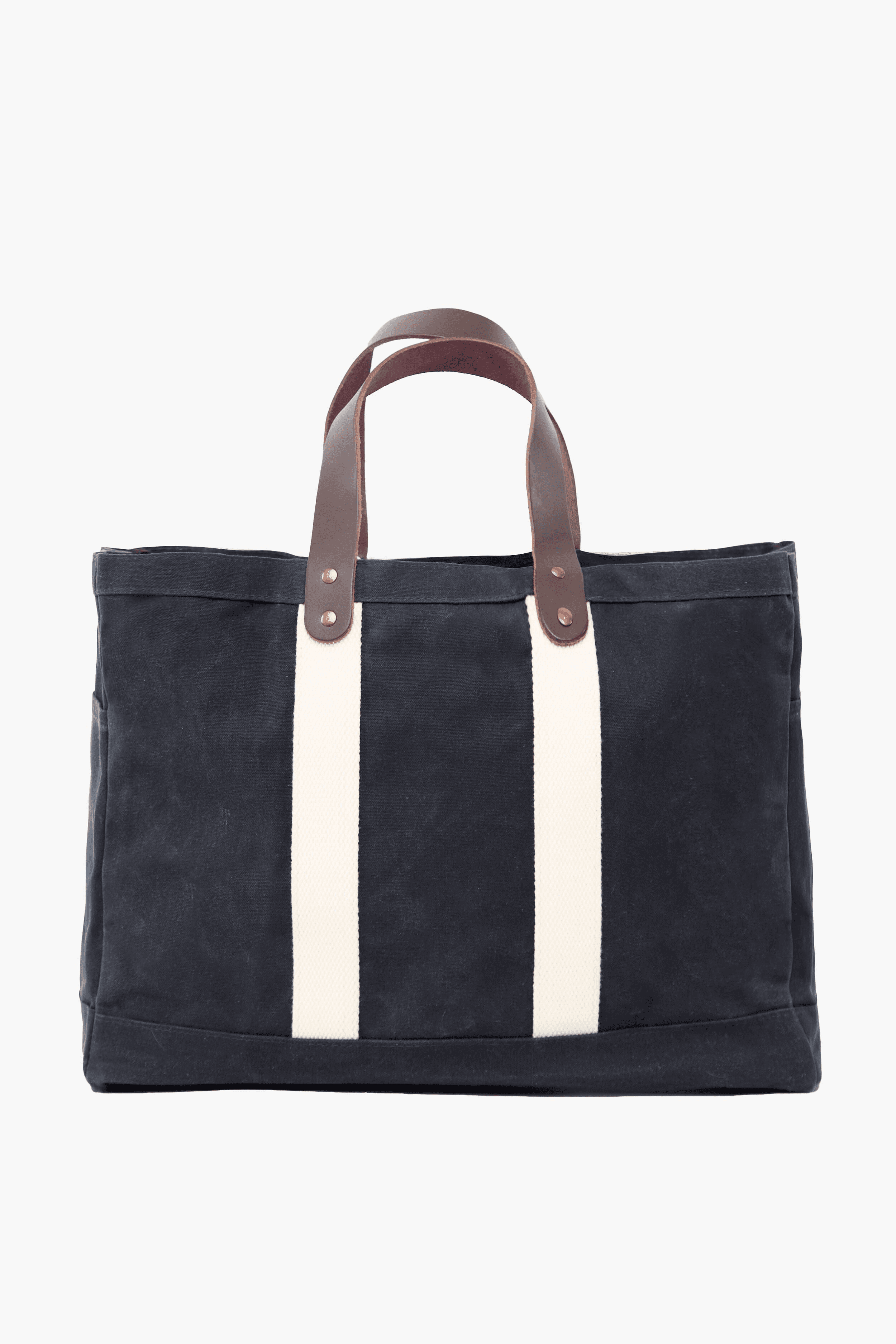 Slate Waxed Commuter Tote - Image 1