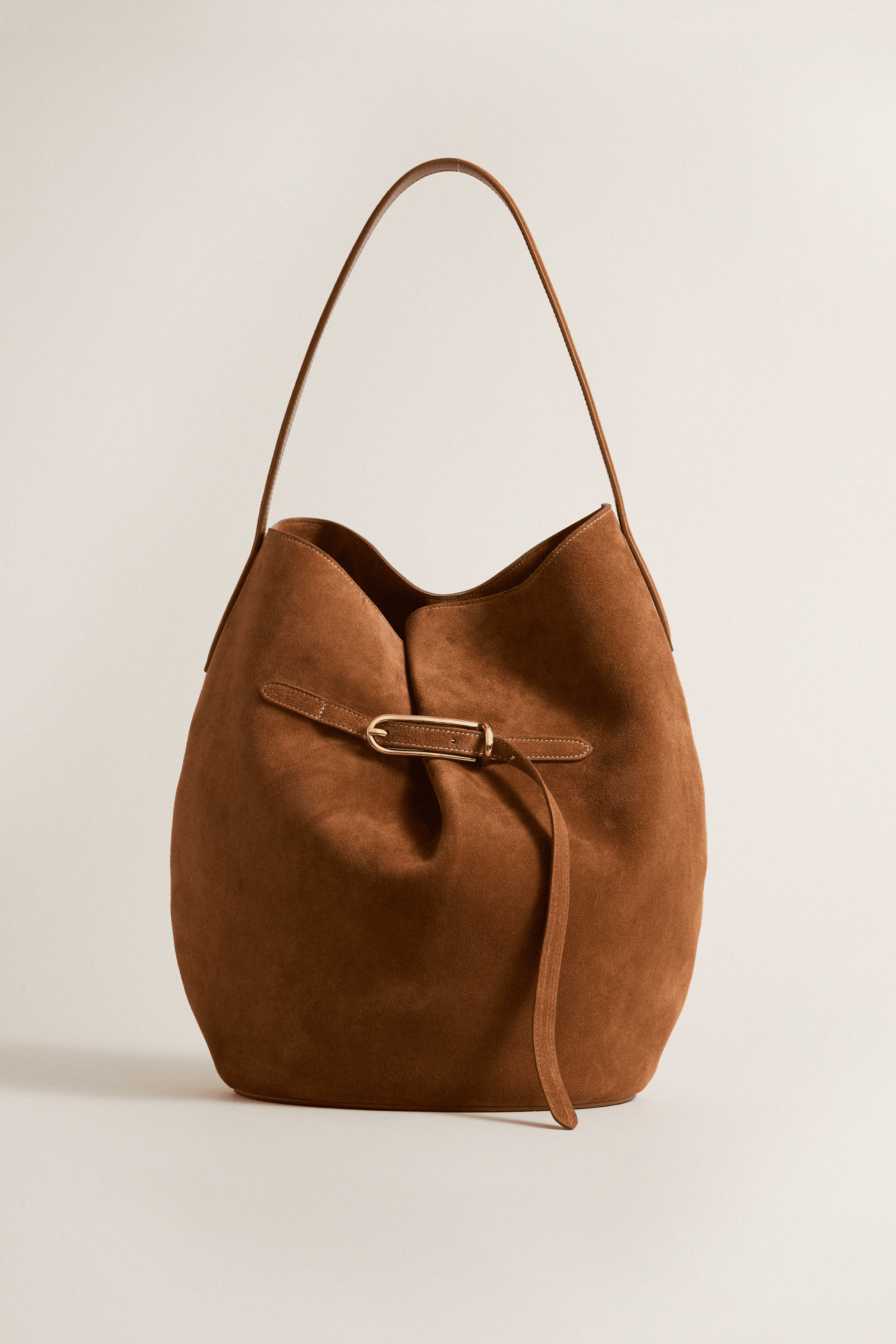 Large Belted Buckle Bag - Image 1