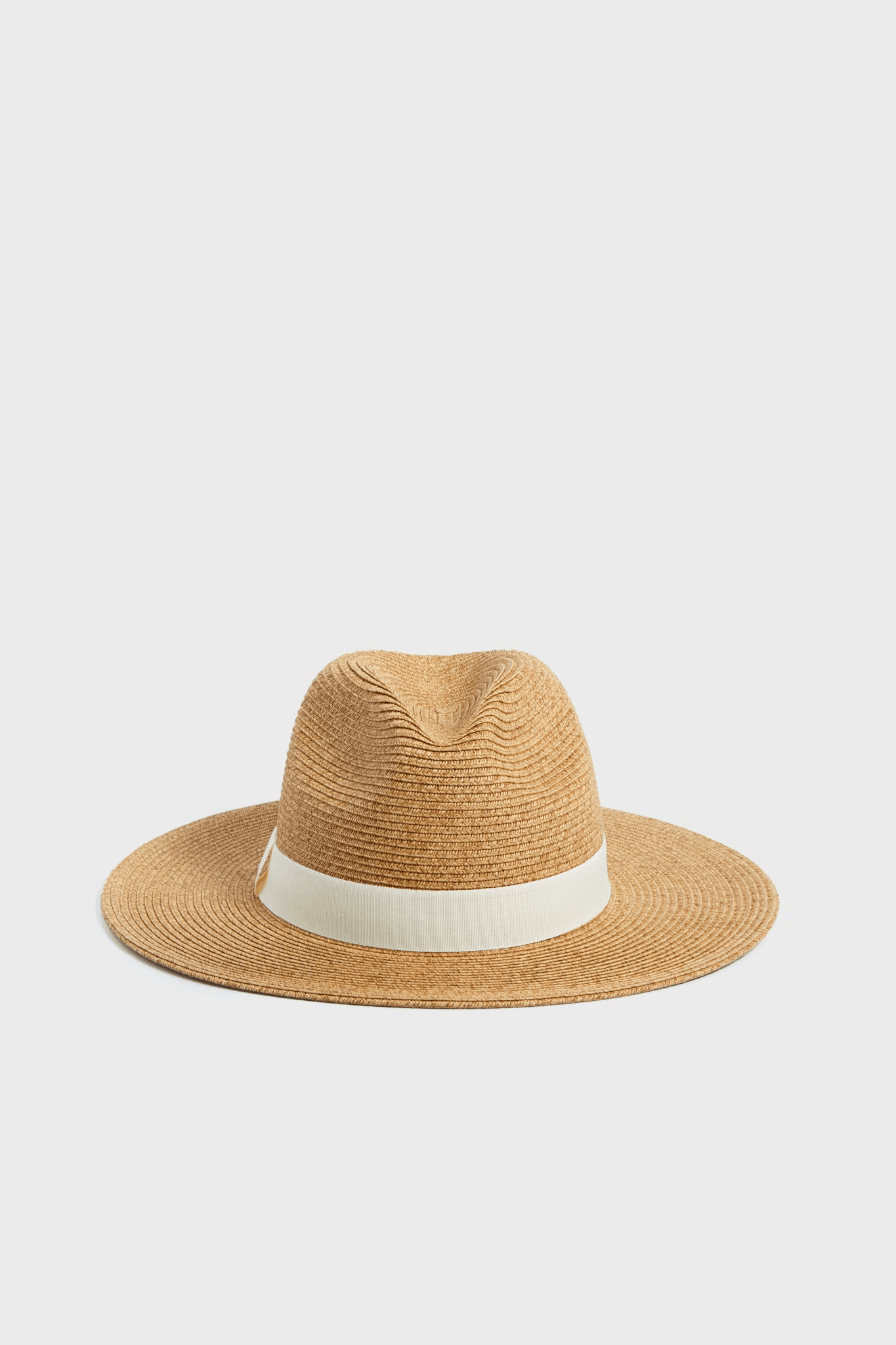 Exclusive Ivory Wide Brim Sun Hat - Image 1