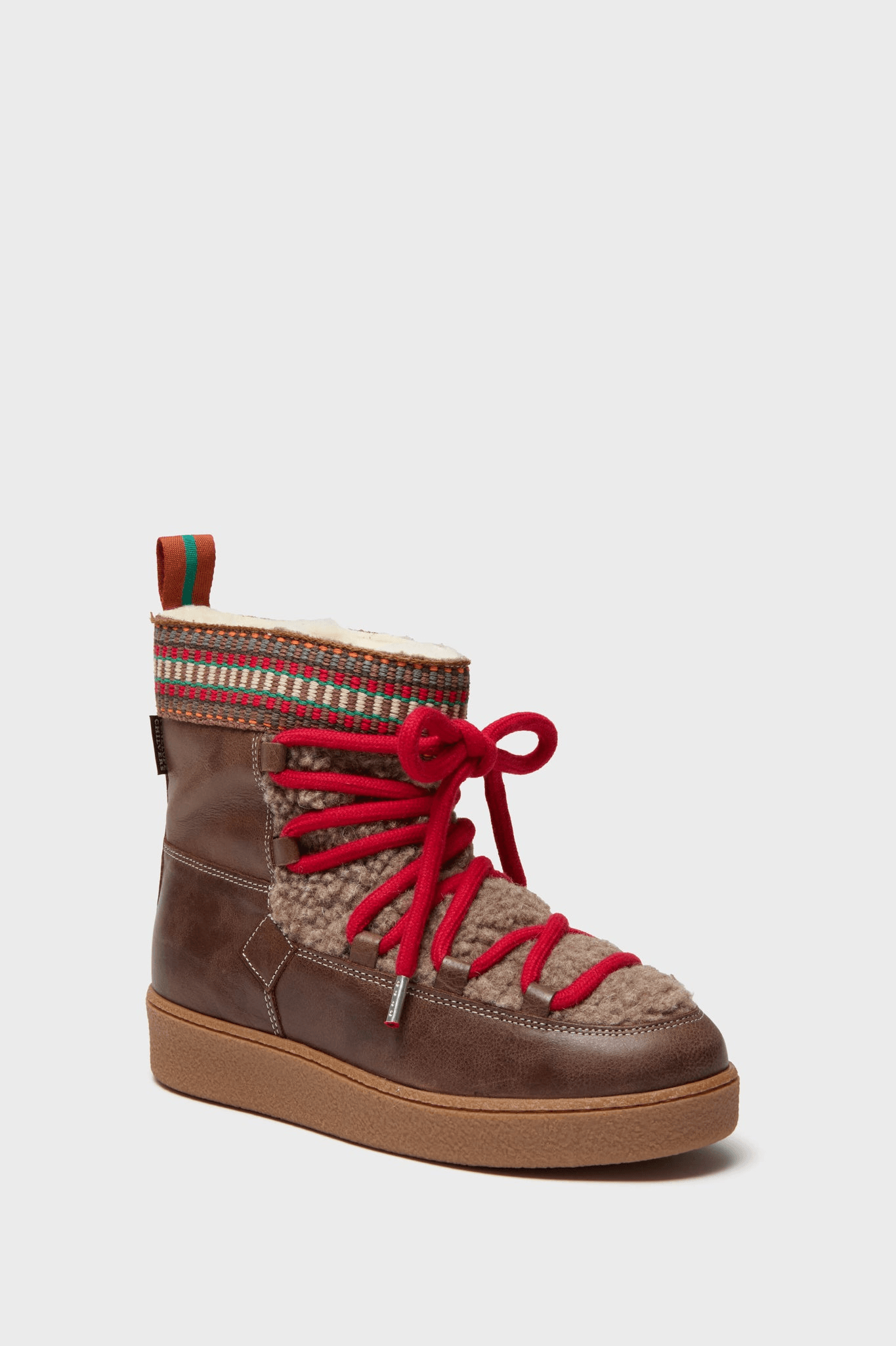 Cosmos Leather Wool-Lined Boots - Image 1