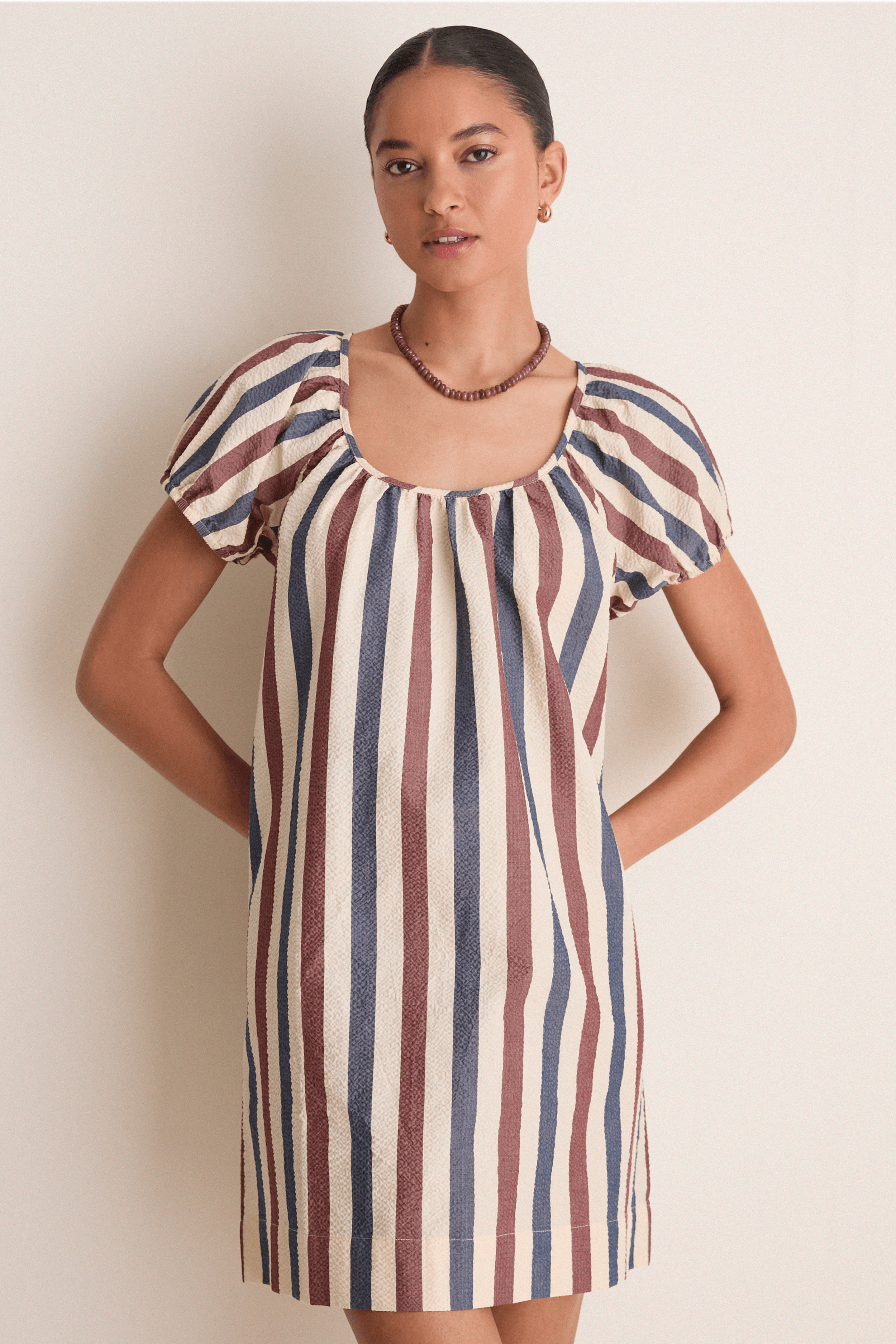 Seersucker Brittany Coverup - Image 1