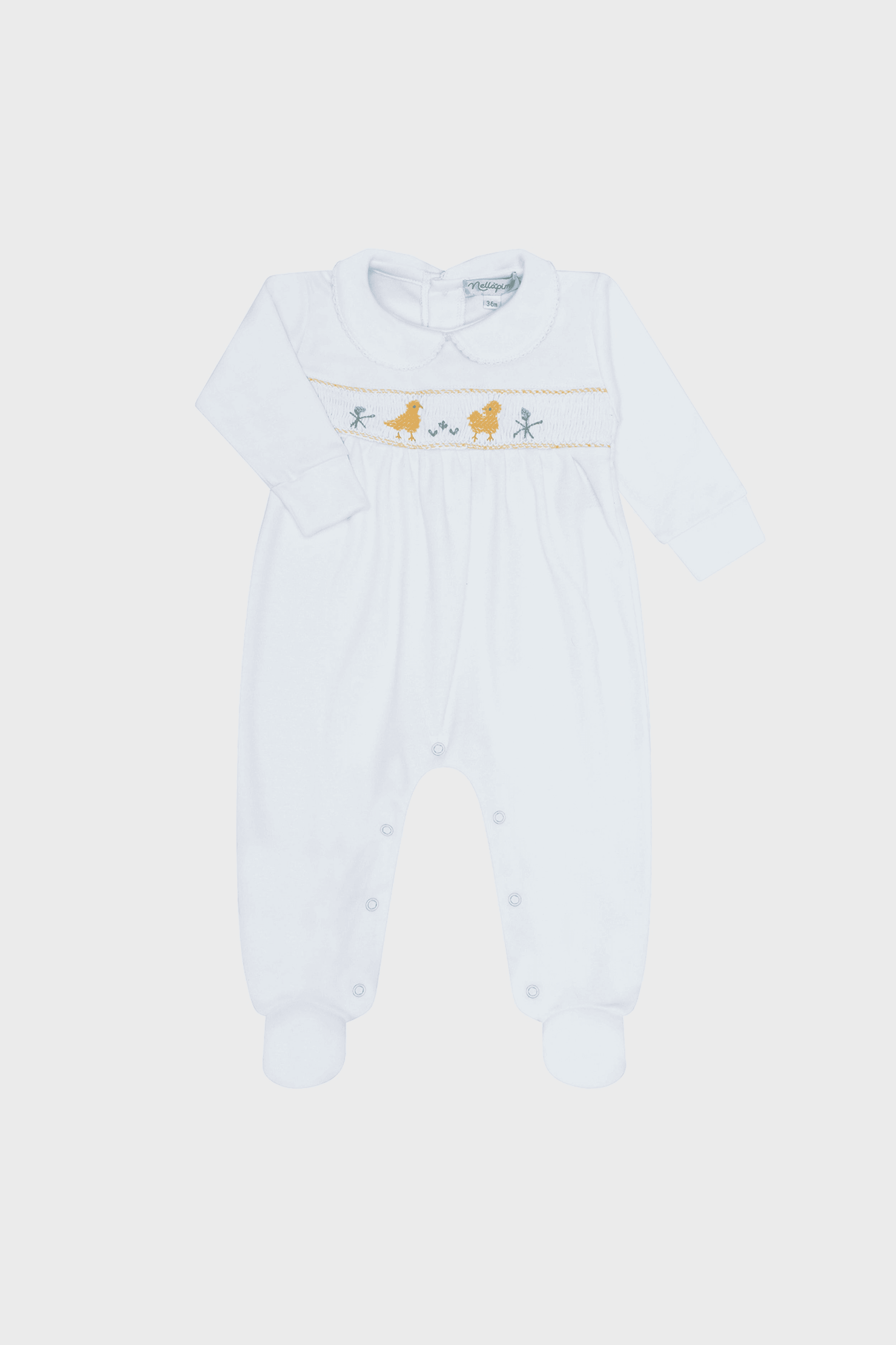Chicks Smocked Footies - Image 1