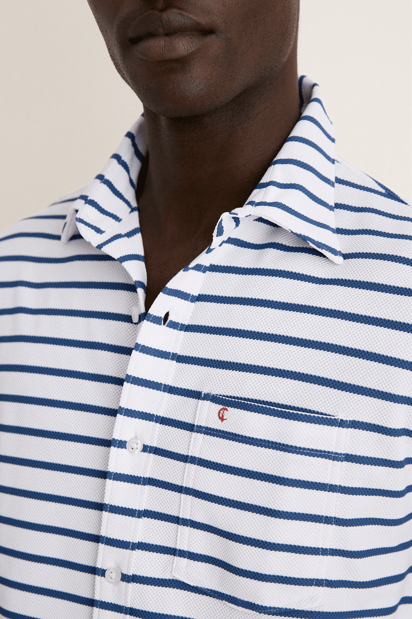 Performance Pique Knit Button Down - Image 1
