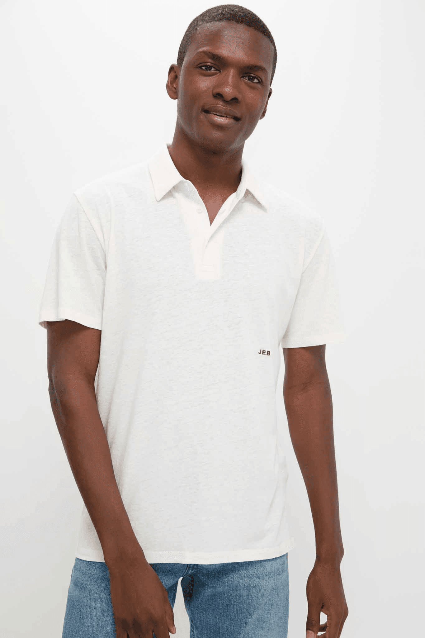 Drift Linen Polo - Image 1