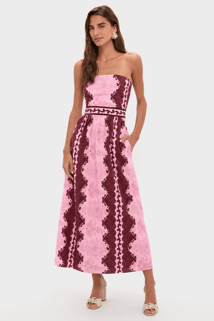 Abstract Bennet Midi Dress - Image 1
