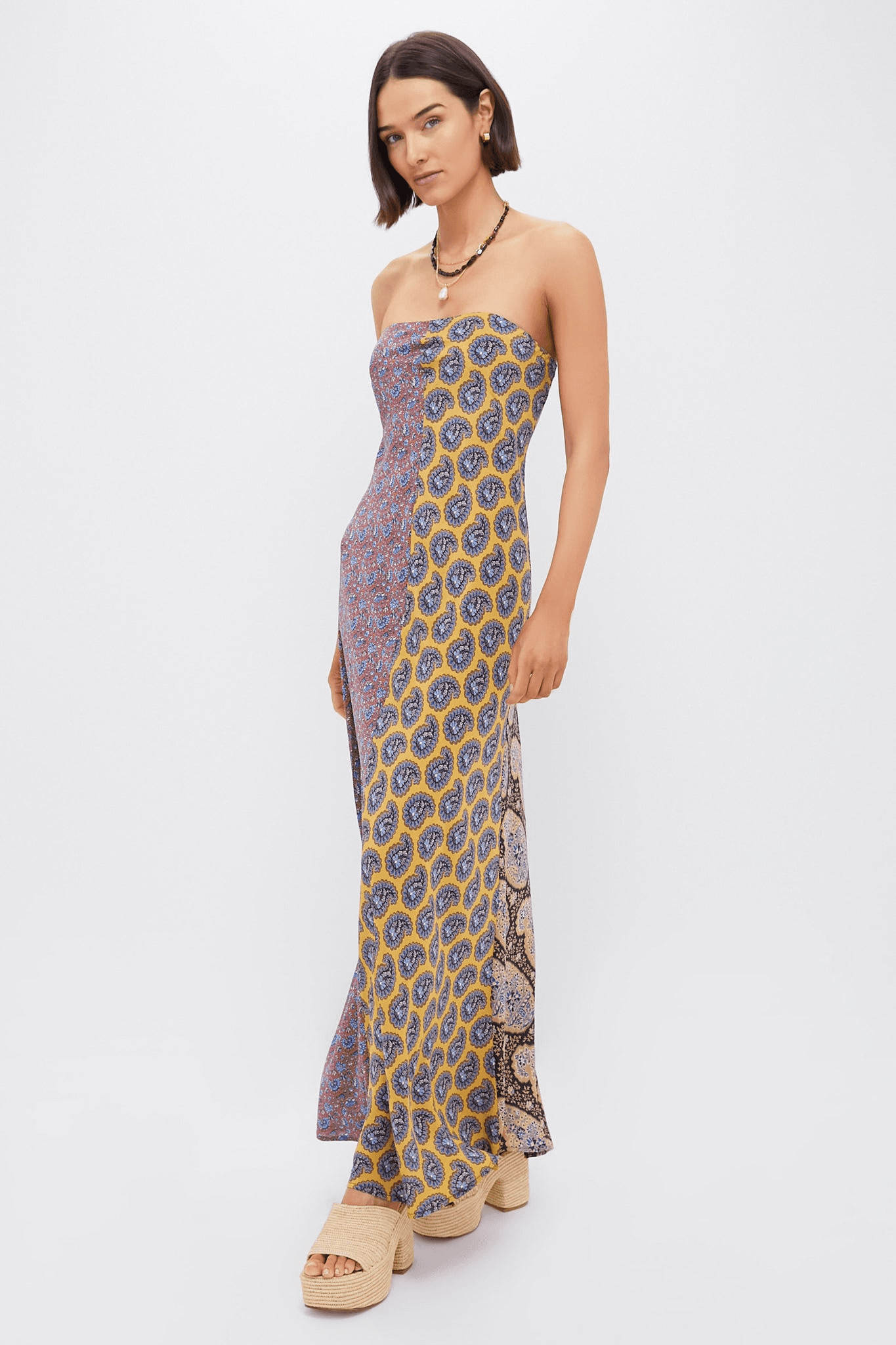 Pietro Silk Maxi Dress - Image 1