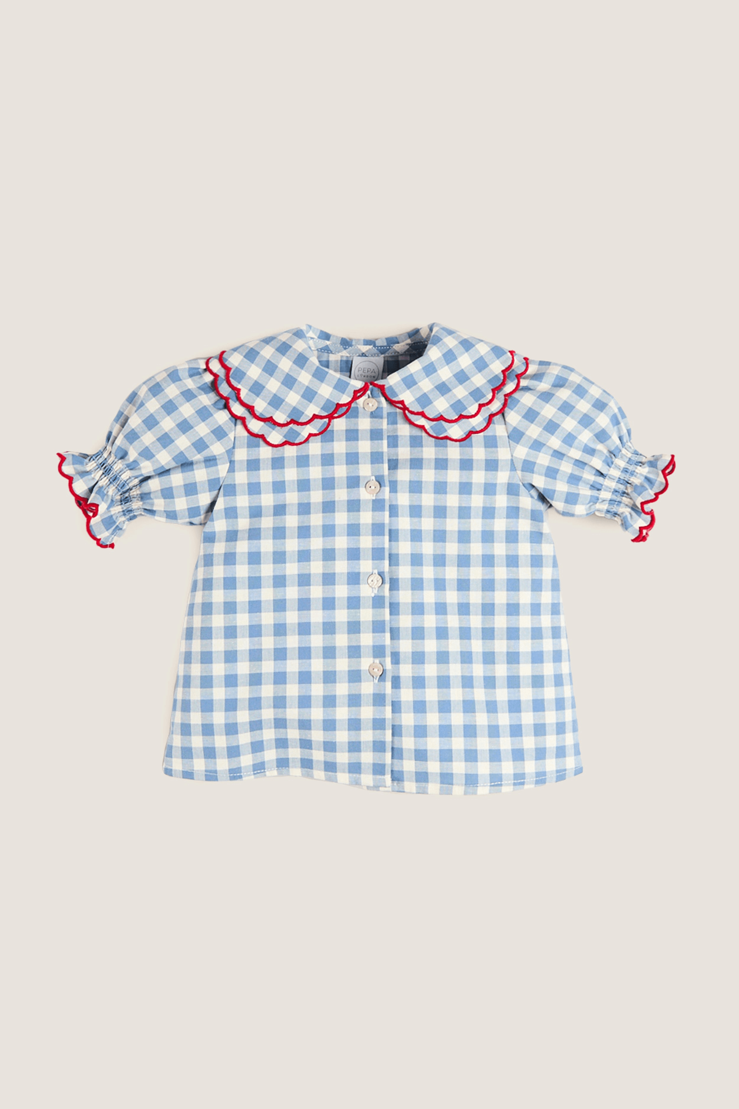 Statement Collar Top - Image 1