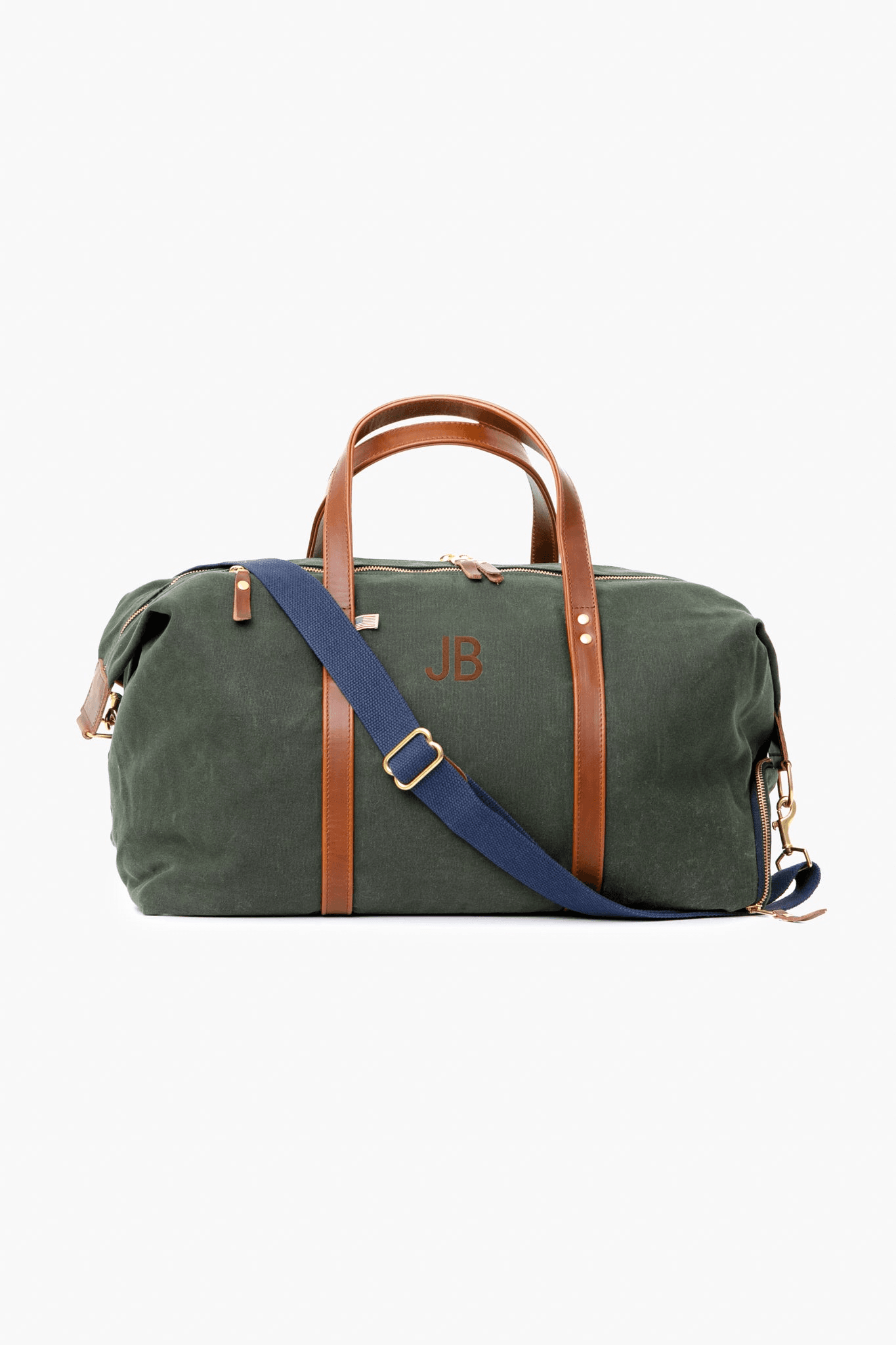 Waxed Canvas Heritage Weekender Duffel - Image 1