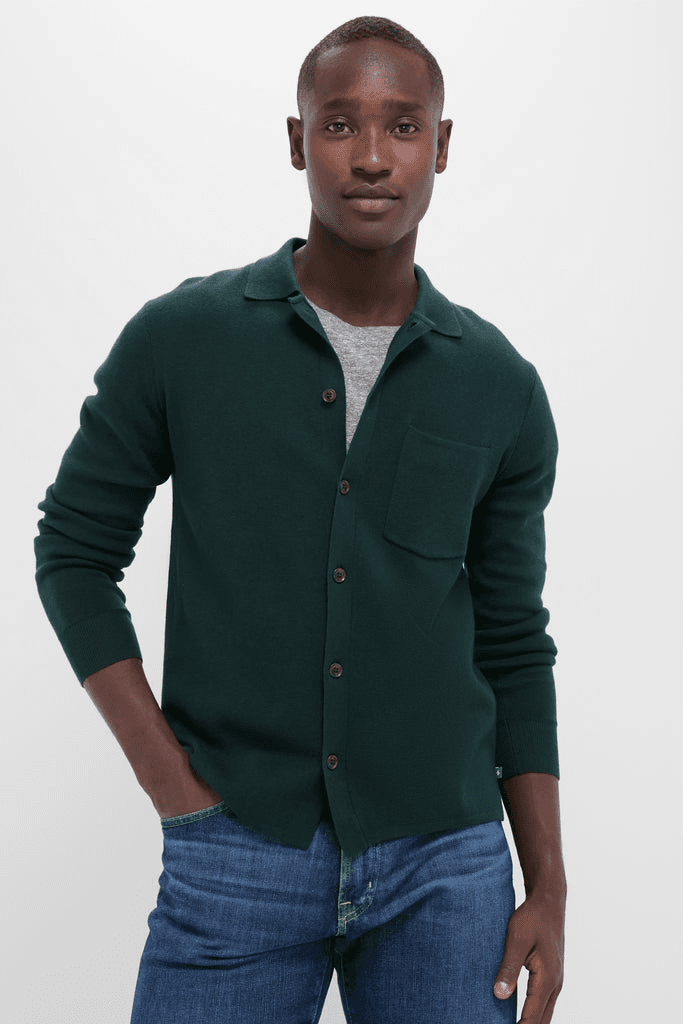 Merino Cardigan - Image 1