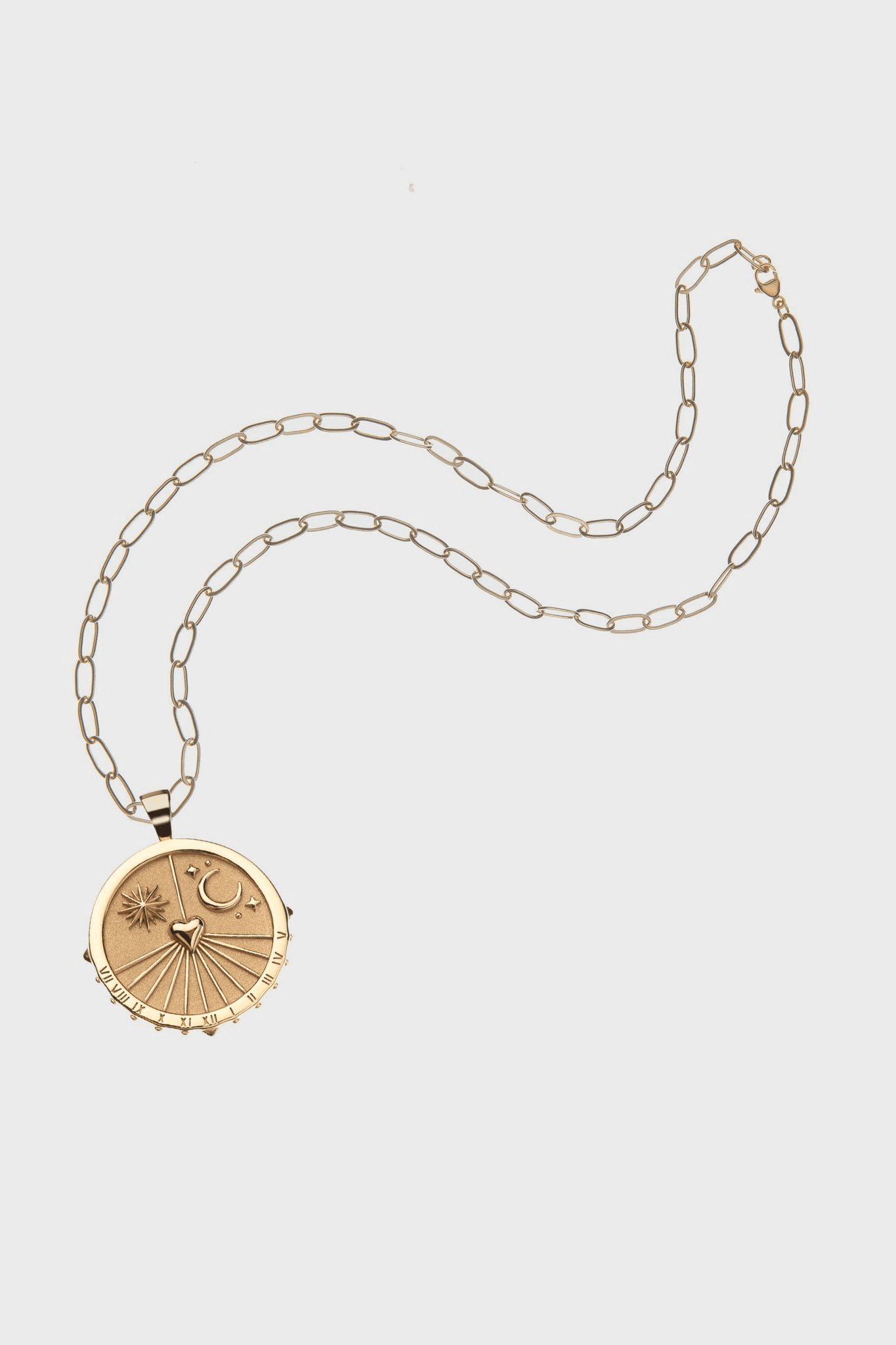 FOREVER Sundial Pendant Coin - Image 1