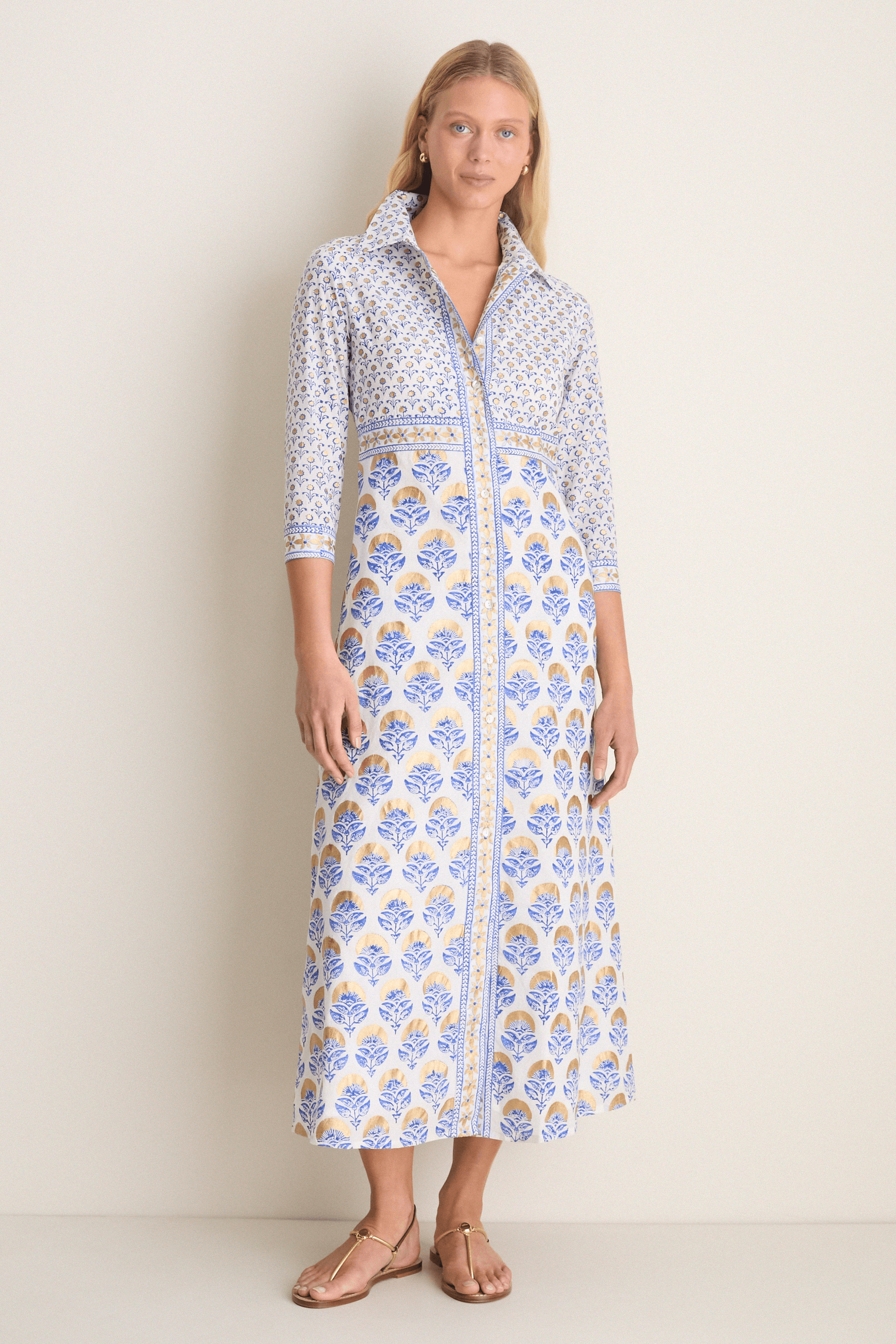 Maxi Shirt Dress - Image 1