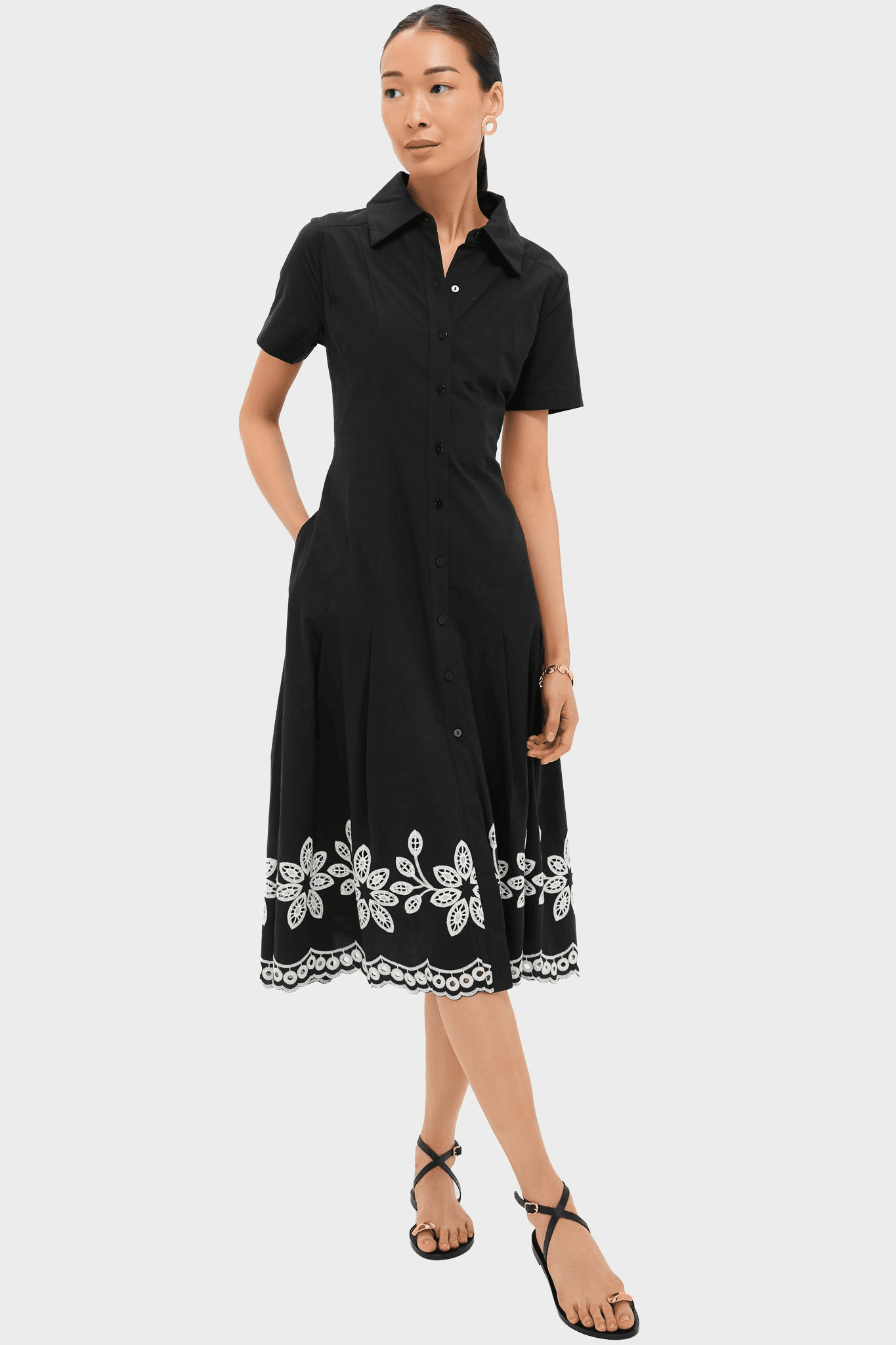 Isidora Midi Shirt Dress - Image 1